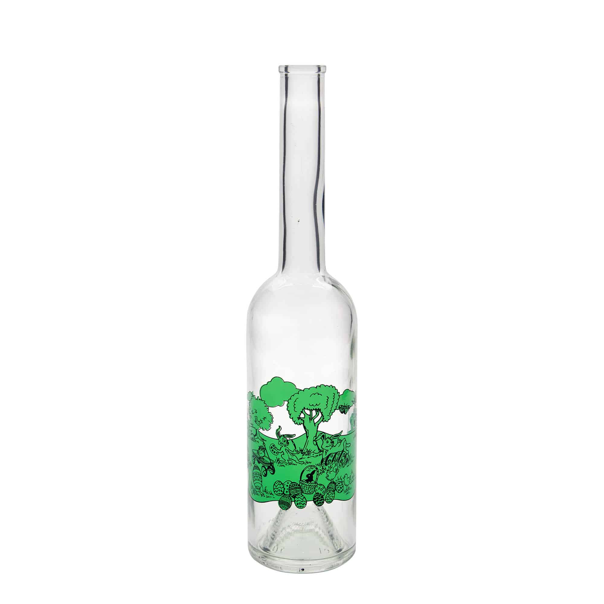 500 ml glassflaske "Opera", motiv: God påske, åpning: Kork 500 ml glassflaske "Opera", motiv: God påske, åpning: Kork