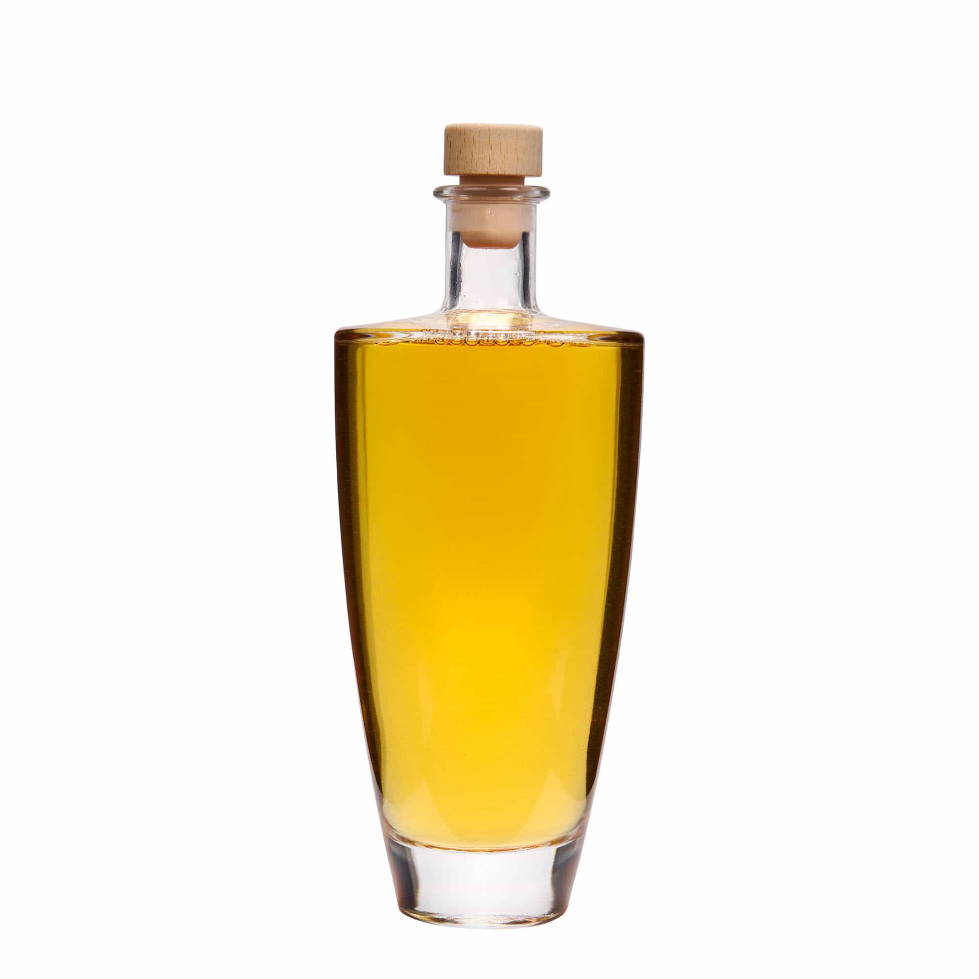 500 ml glassflaske "Vanessa", oval, åpning: Kork