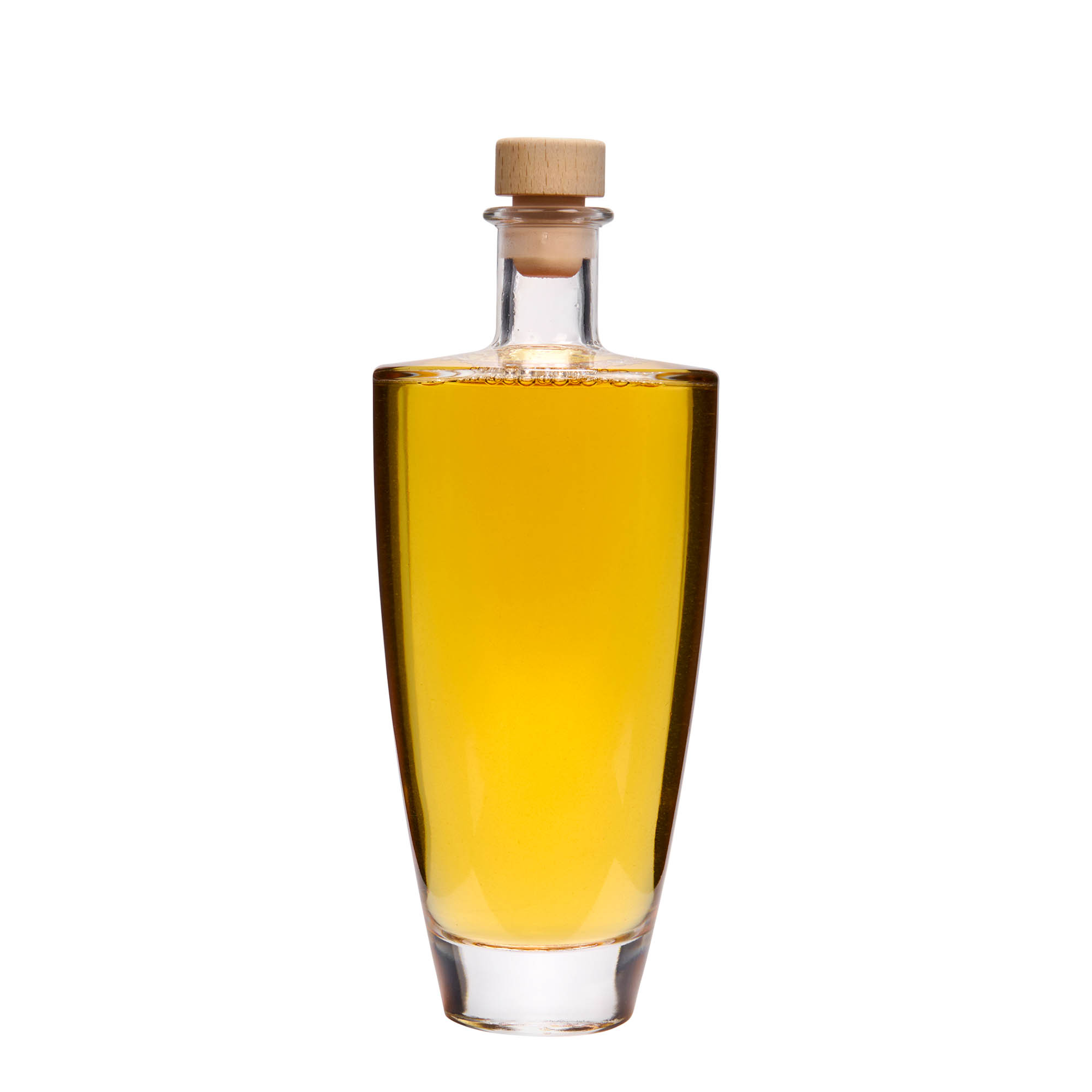 500 ml glassflaske 'Vanessa', oval, åpning: kork