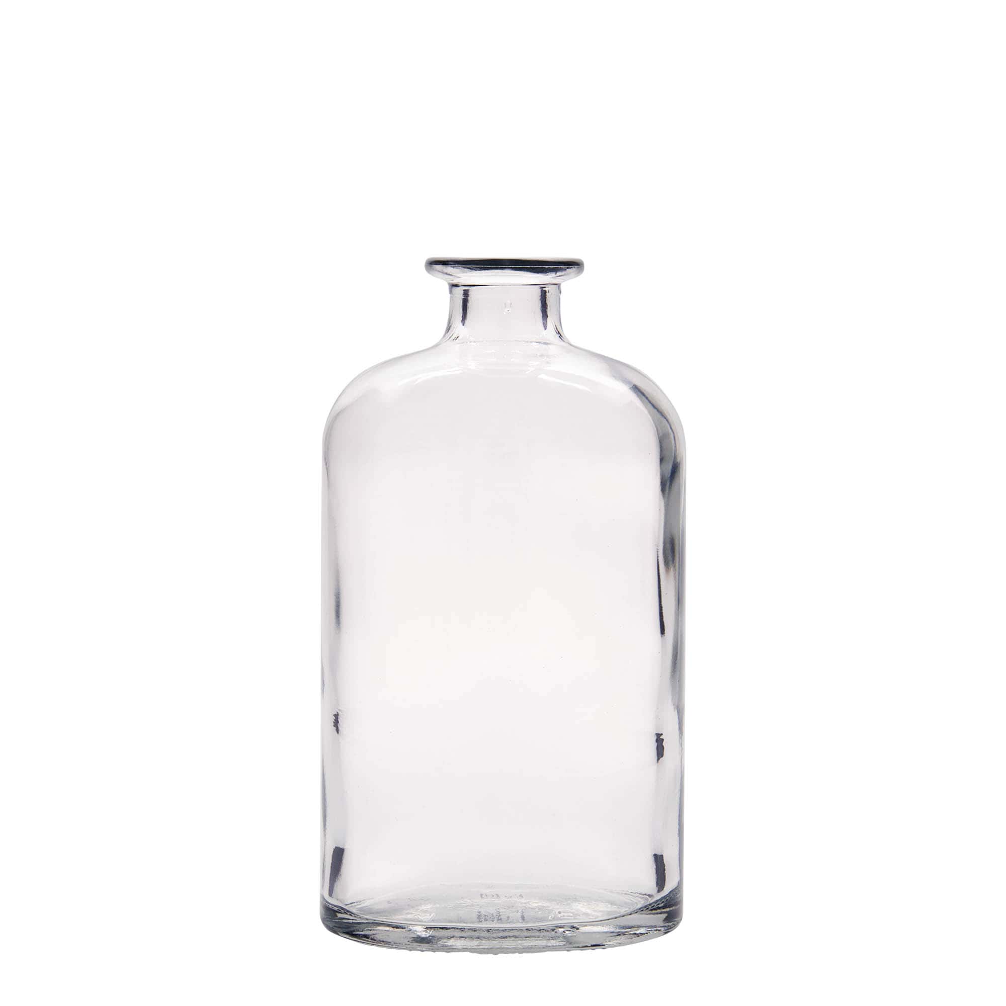 500 ml glassflaske "Dundee", oval, åpning: Kork 500 ml glassflaske "Dundee", oval, åpning: Kork