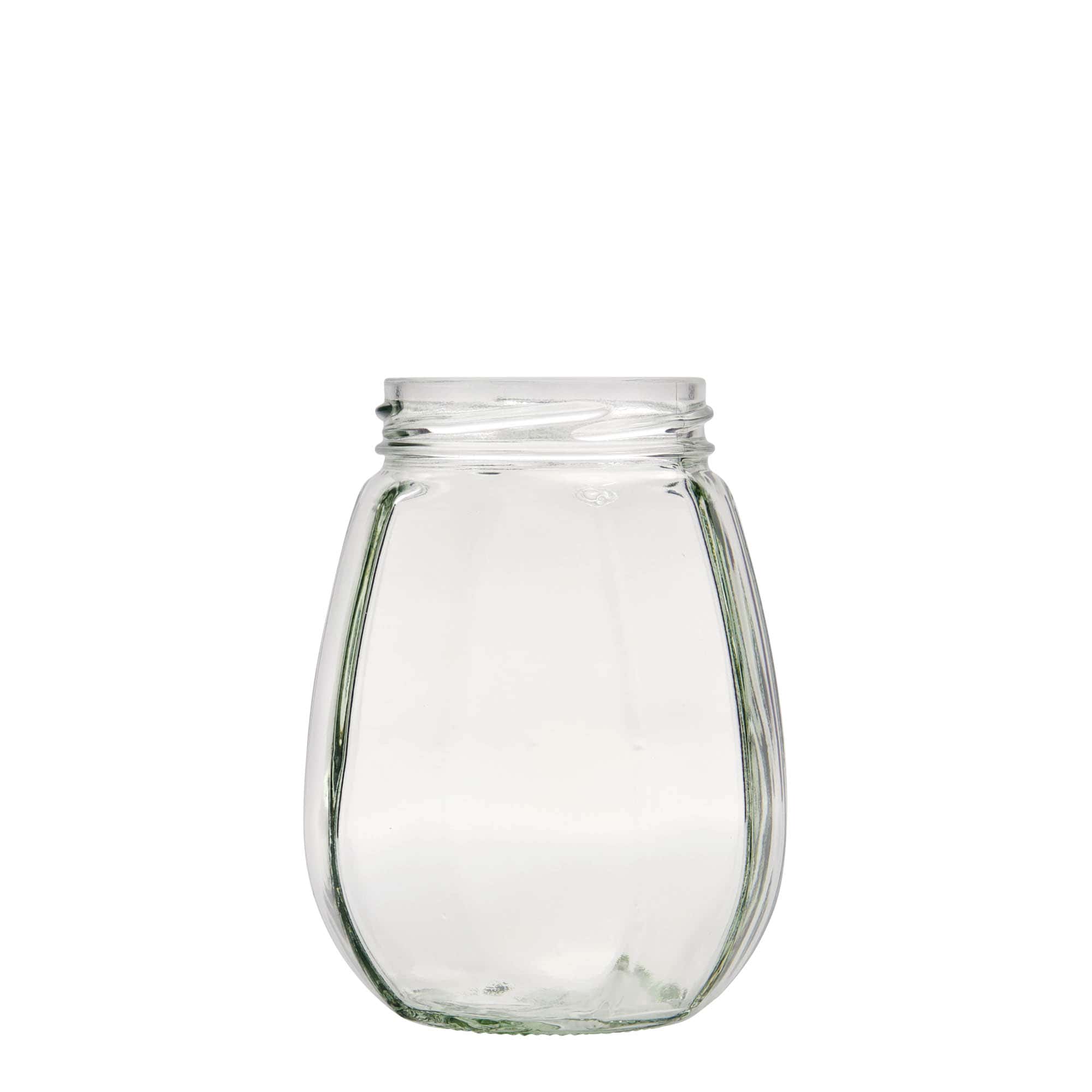 385 ml pynteglass, sekskantet, åpning: Twist-Off (TO 63)