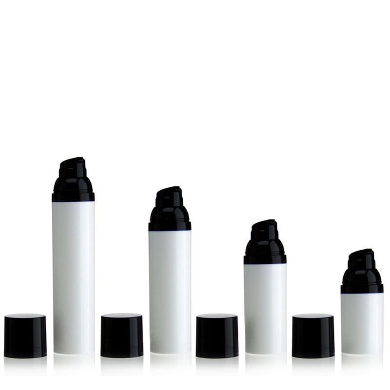 100 ml Airless Dispenser "Mezzo", PP-plast, hvit
