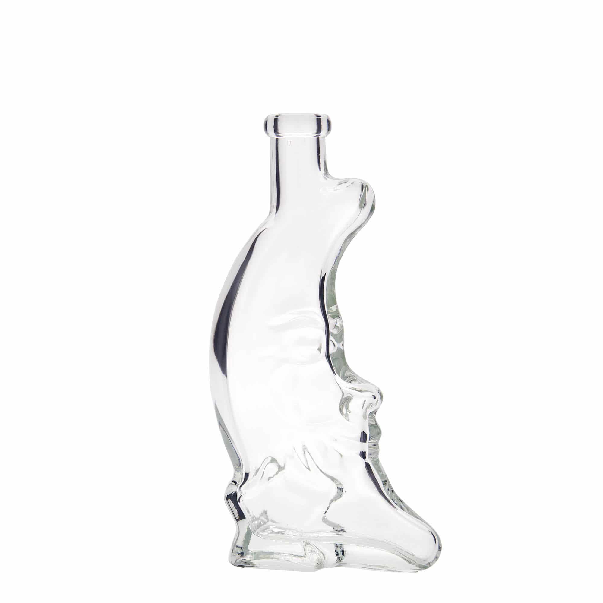200 ml glassflaske "Måne", åpning: Kork