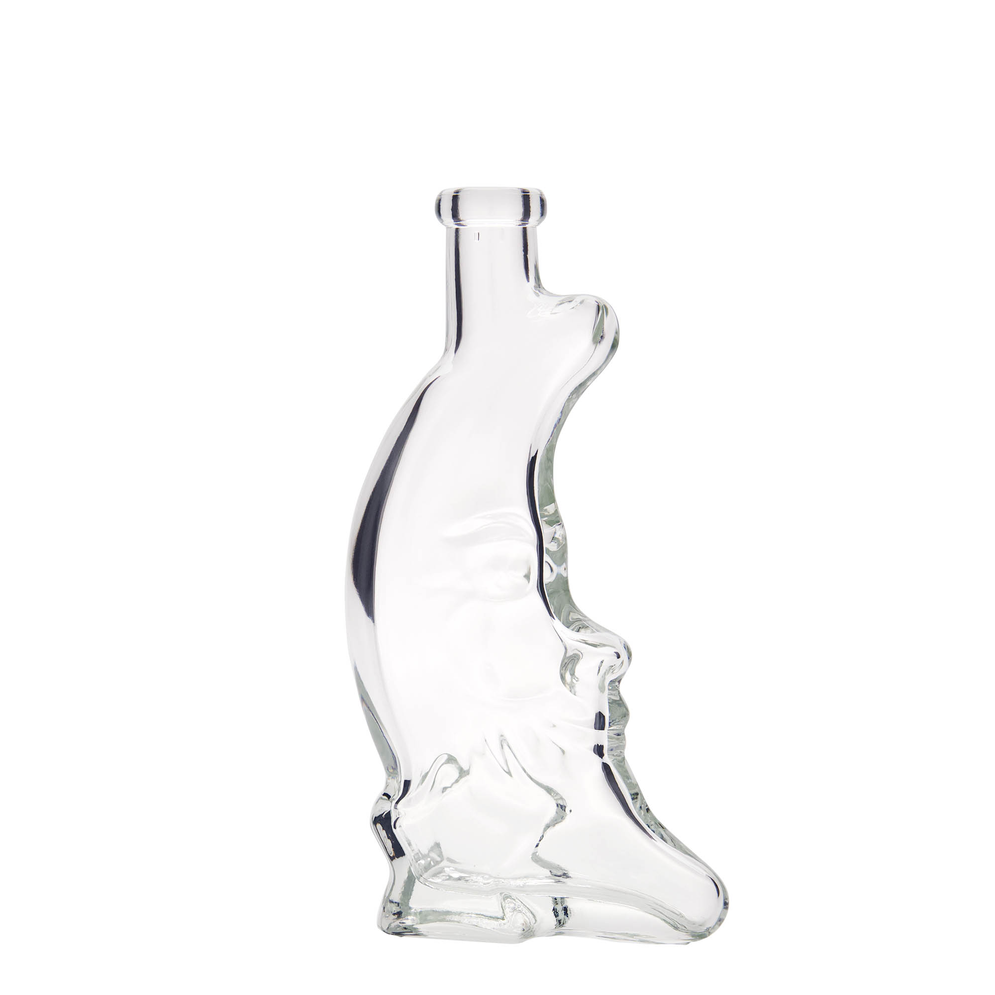 200 ml glassflaske 'Måne', åpning: kork