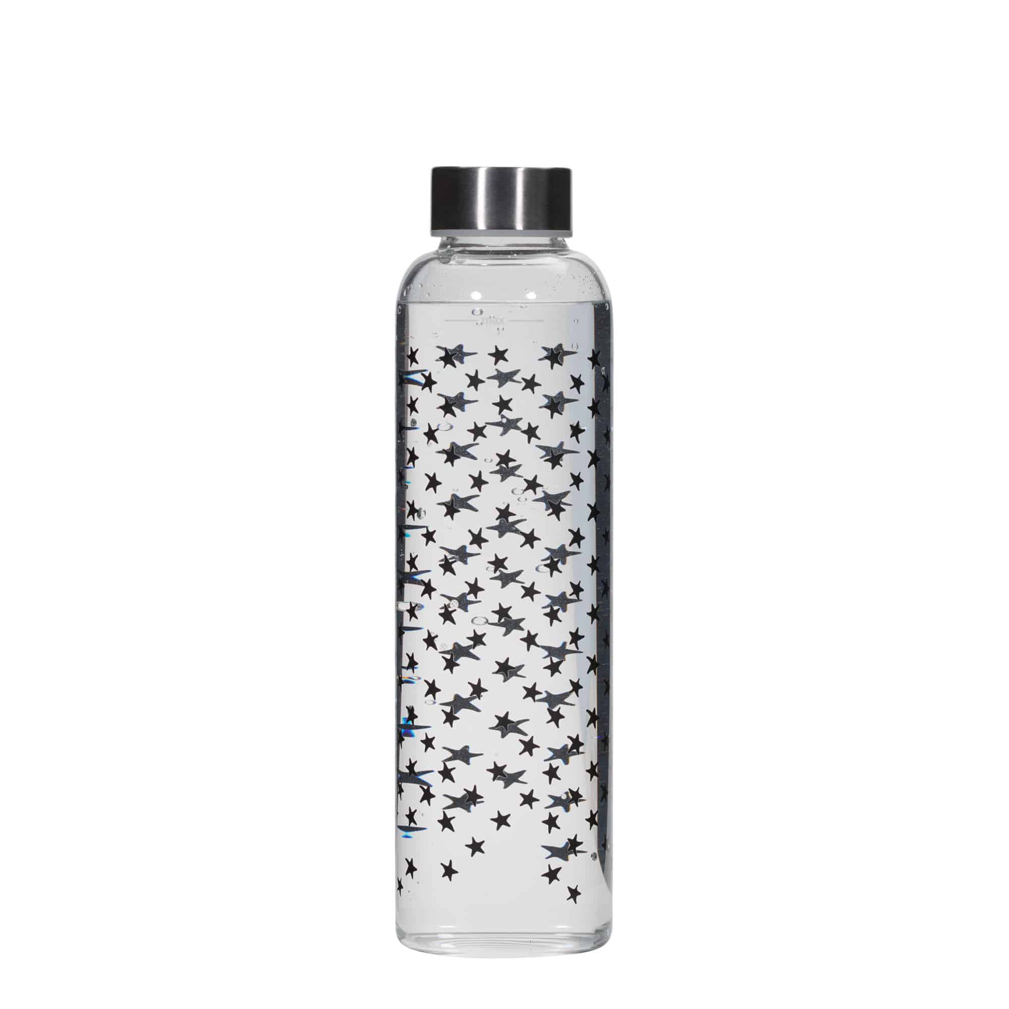 500 ml drikkeflaske 'Perseus - Svarte stjerner', åpning: skrukork