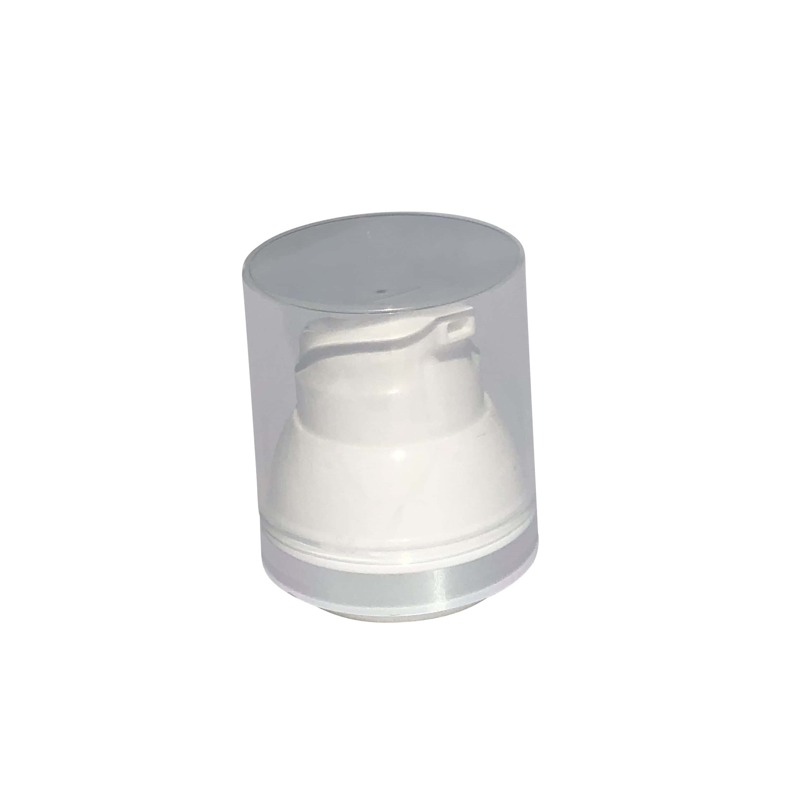 Airless Dispenser pumpehode 'Mezzo', PP-plast, hvit