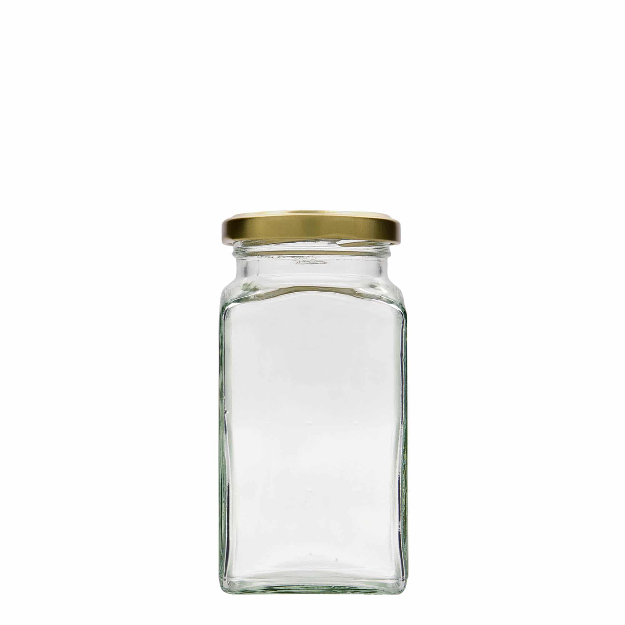 312 ml firkantglass, åpning: Twist-Off (TO 58)