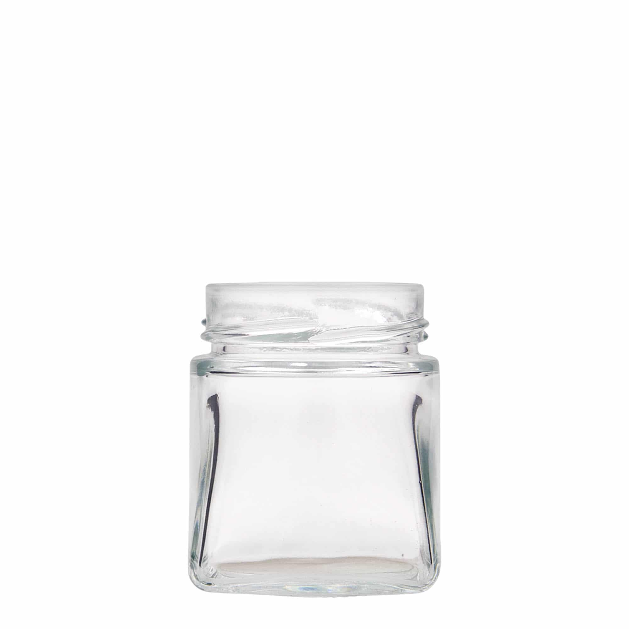 212 ml firkantglass "Luxor", åpning: Deep-Twist-Off (DTO 63) 212 ml firkantglass "Luxor", åpning: Deep-Twist-Off (DTO 63)