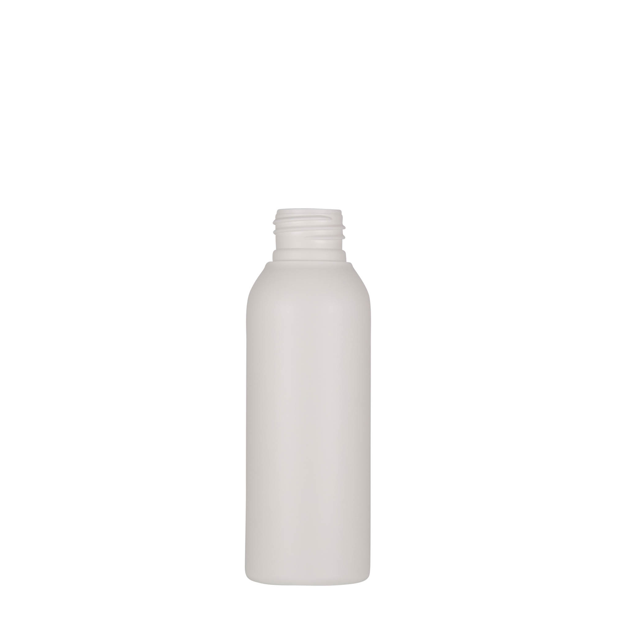 100 ml plastflaske 'Tuffy', HDPE, hvit, åpning: 24/410