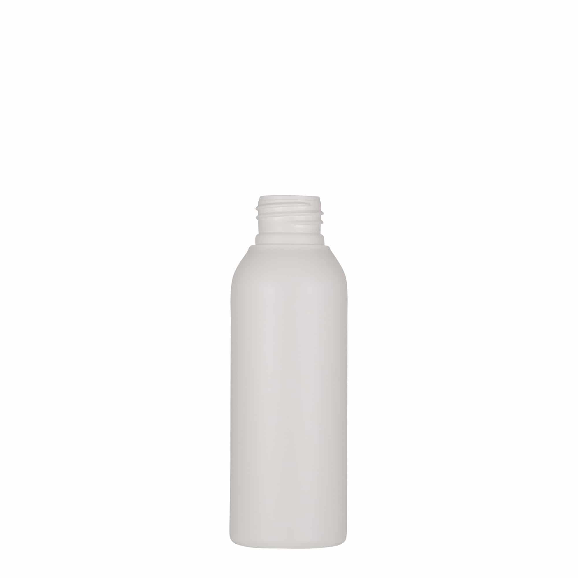 100 ml plastflaske 'Tuffy', HDPE, hvit, åpning: 24/410