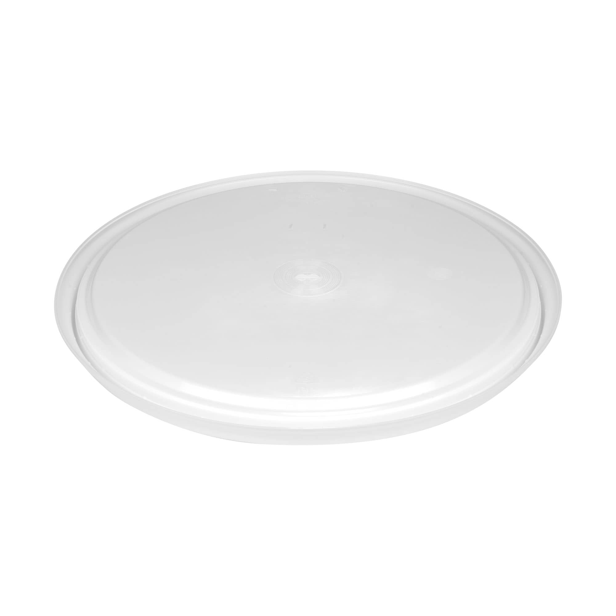 Lokk for 30 l bøtte, PP-plast, hvit