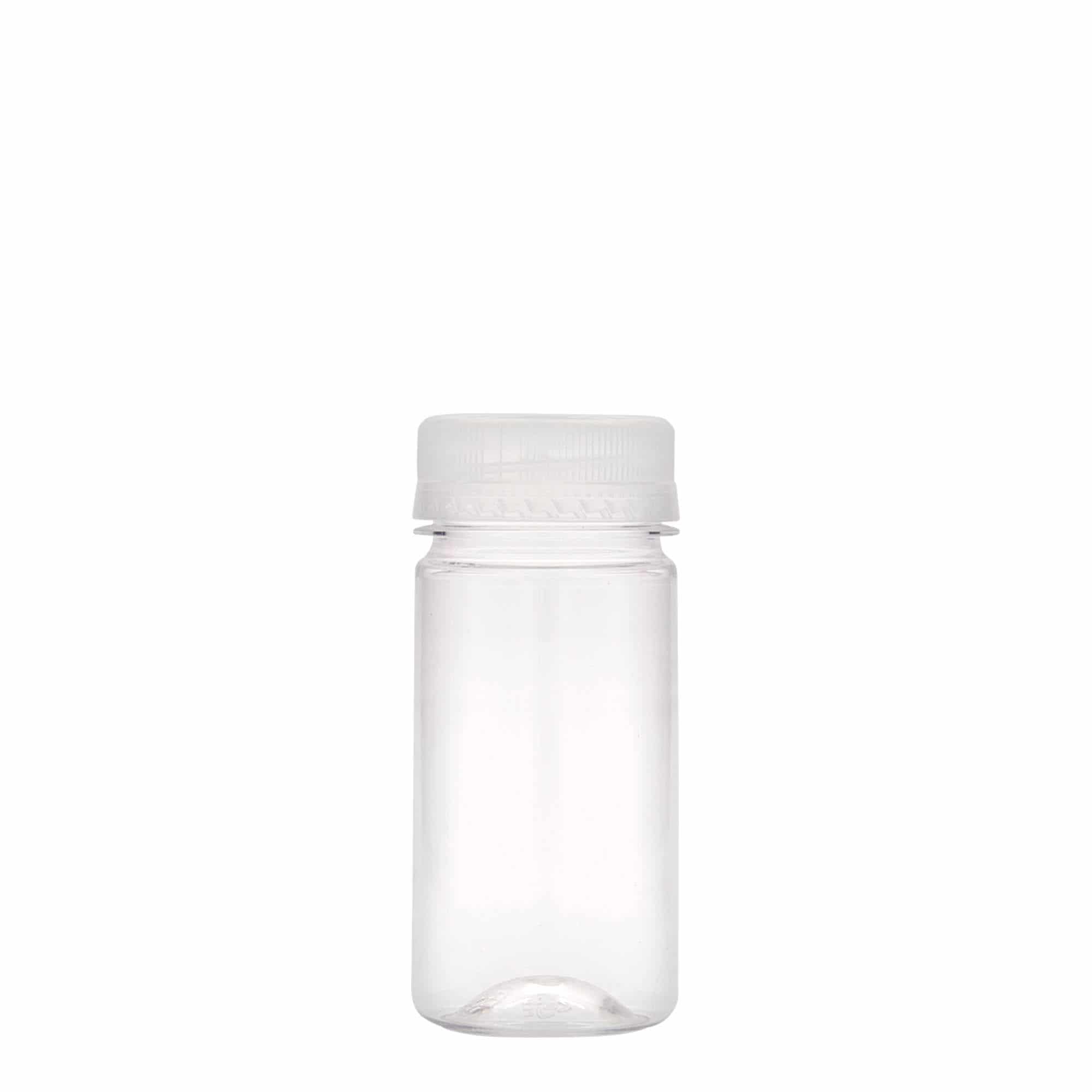100 ml PET-flaske "Everytime", plast, åpning: 38 mm