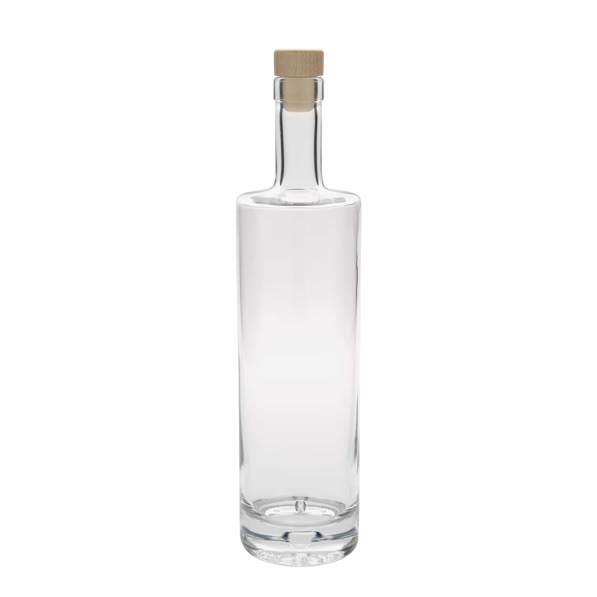 700 ml glassflaske 'Titano', åpning: kork