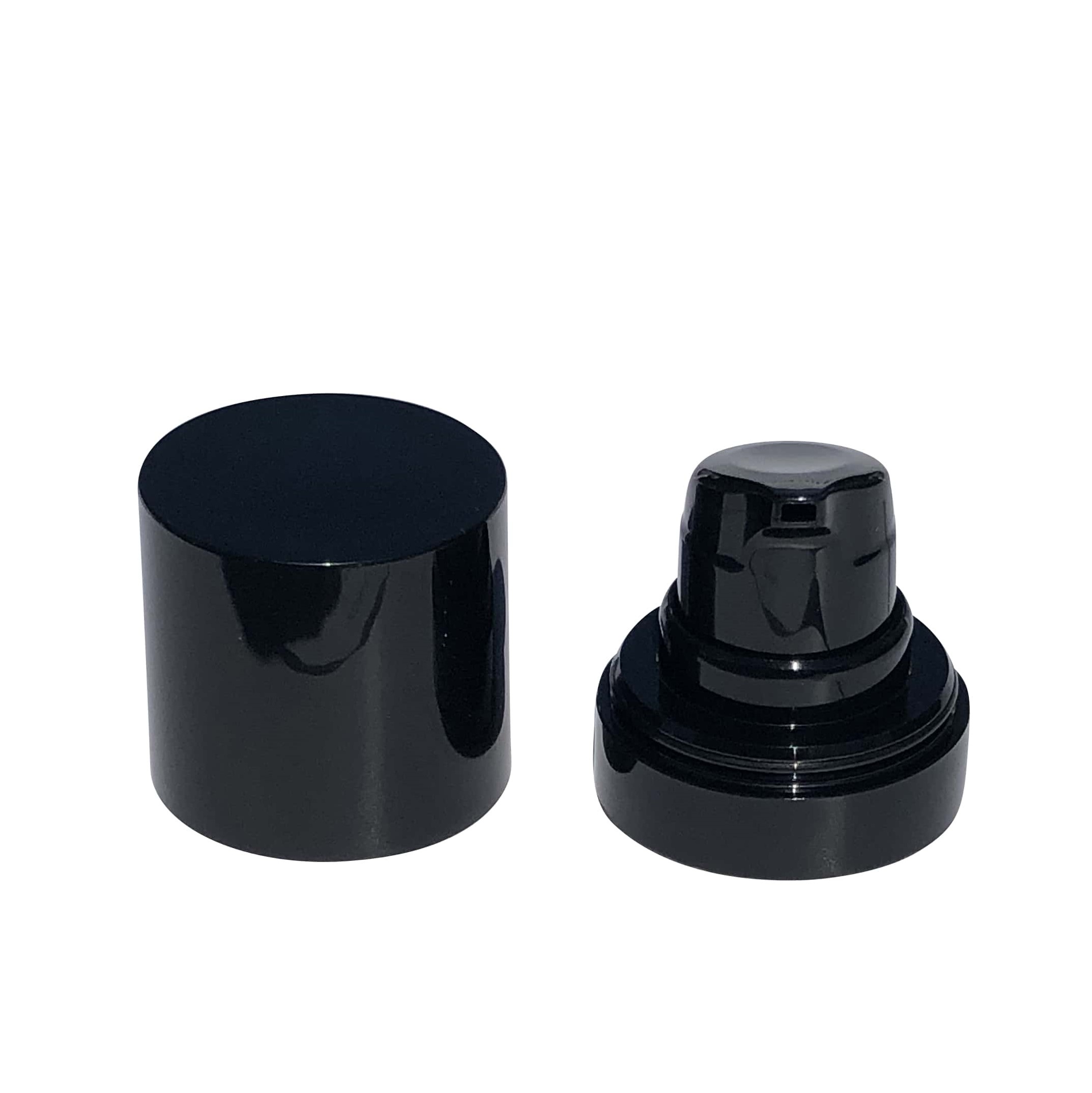 Airless Dispenser pumpehode "Micro", PP-plast, svart