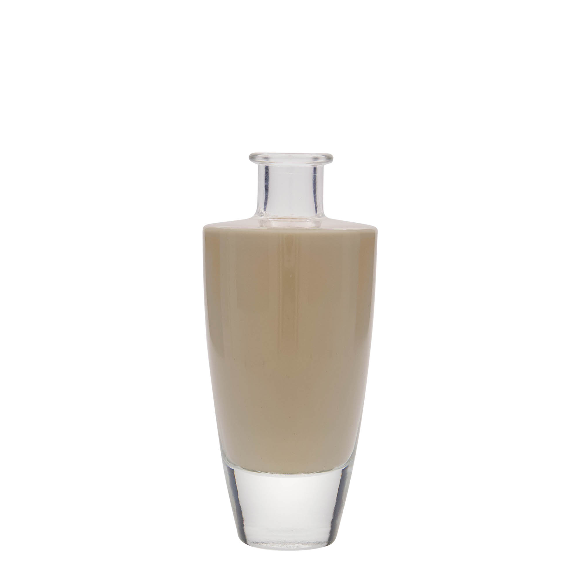 200 ml glassflaske 'Vanessa', oval, åpning: kork