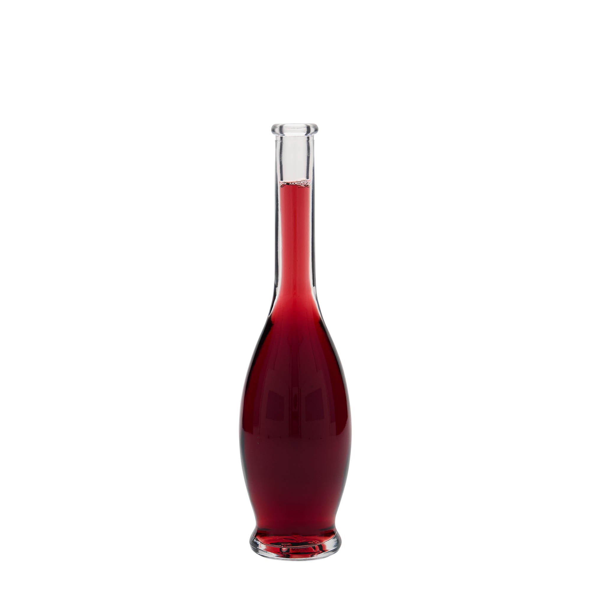 100 ml glassflaske 'Gina', åpning: kork