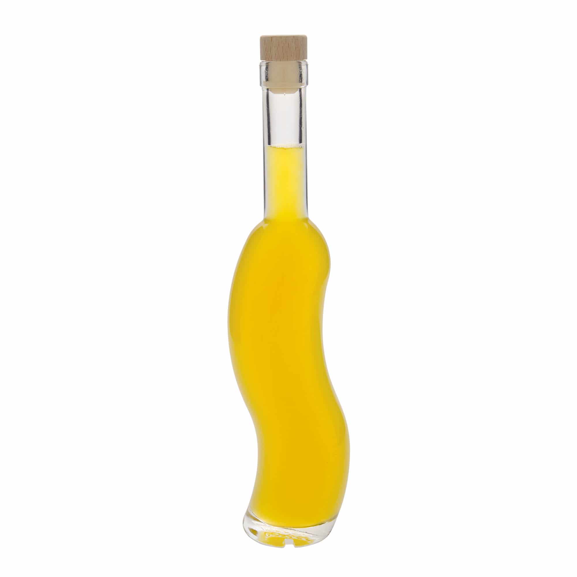 350 ml glassflaske "La-Ola", halvrund, åpning: Kork