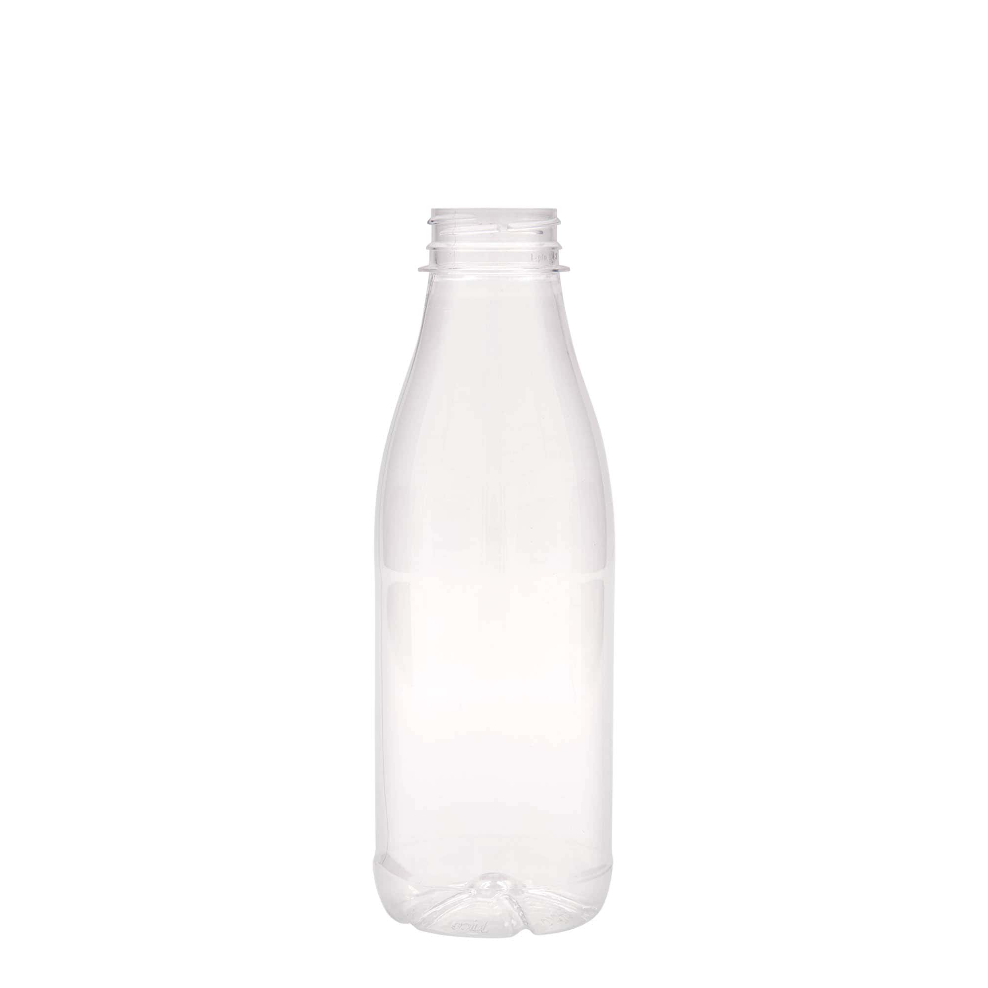 500 ml PET-flaske 'Melk og Juice', plast, åpning: 38 mm