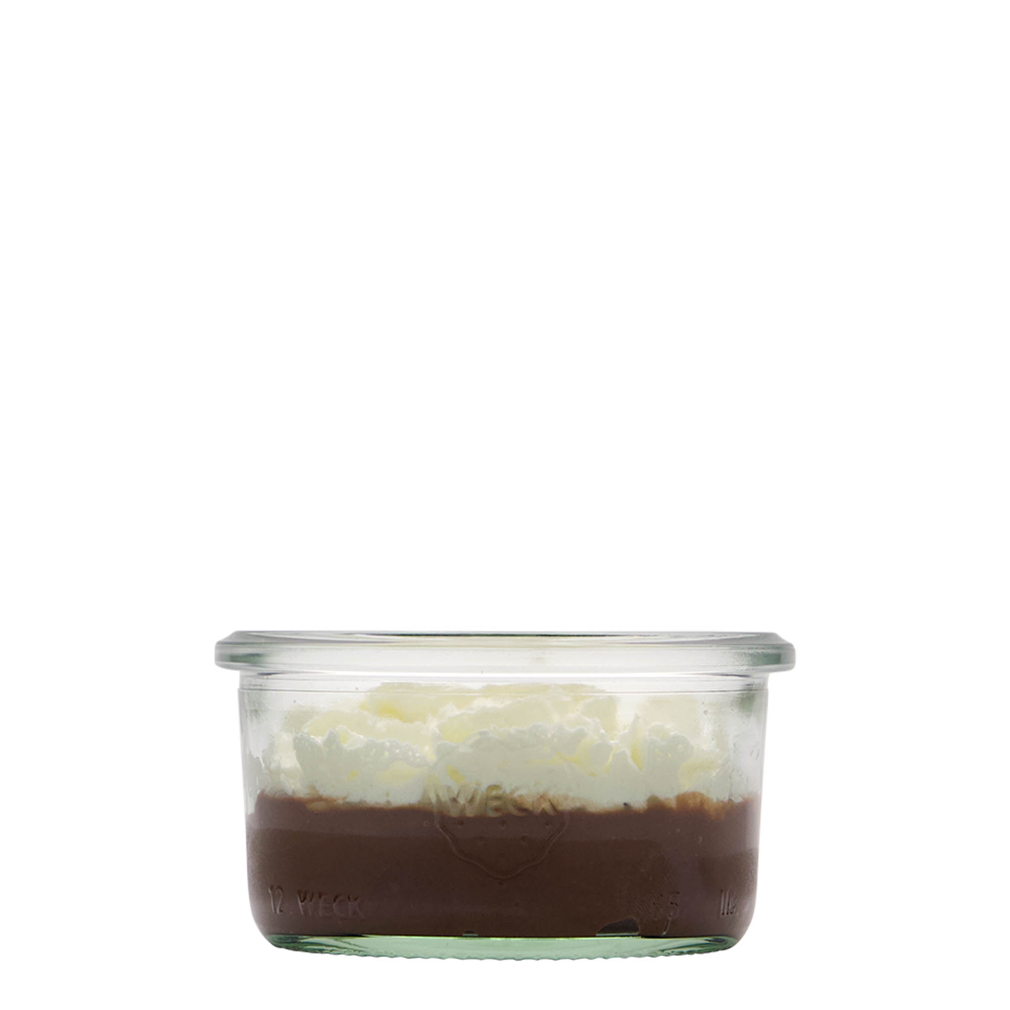 165 ml WECK-sturzglass, åpning: rund kant