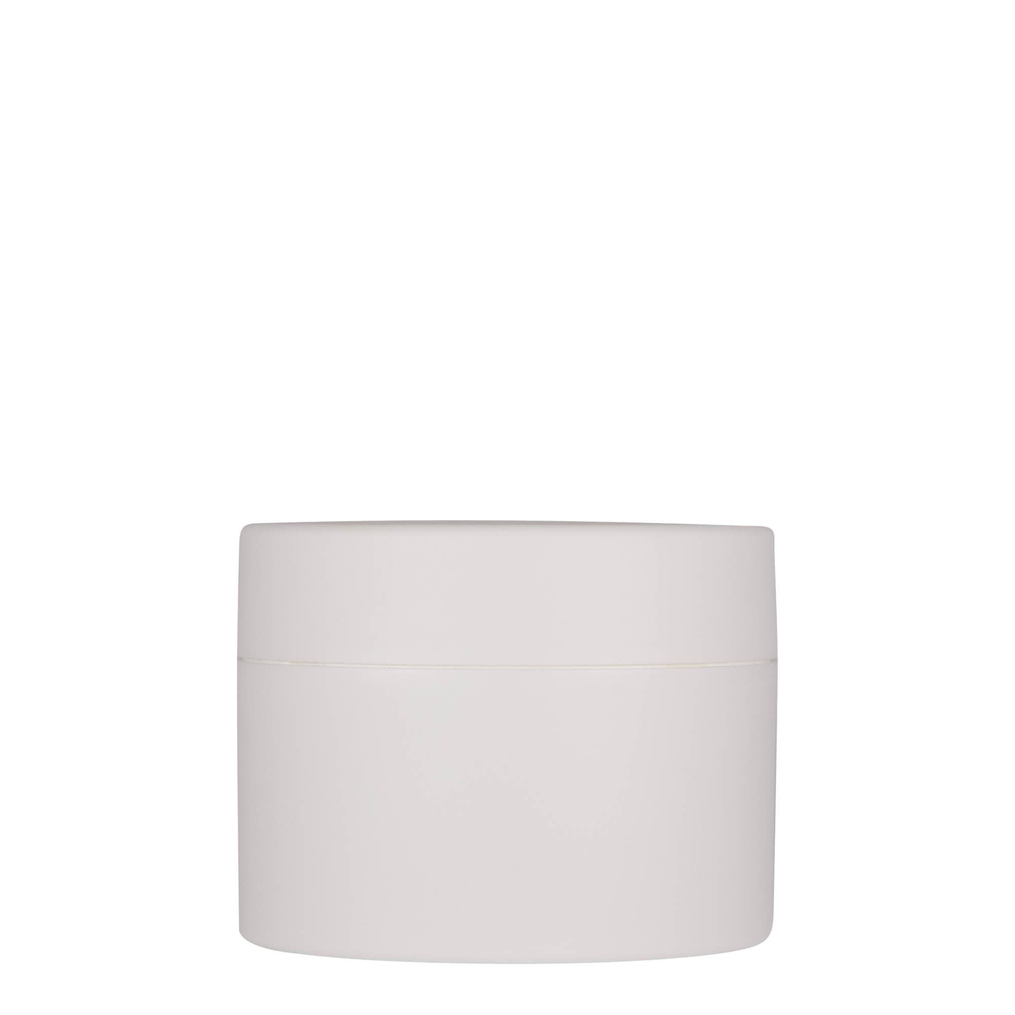 250 ml plastboks "Antonella", PP, hvit, åpning: Skrulokk
