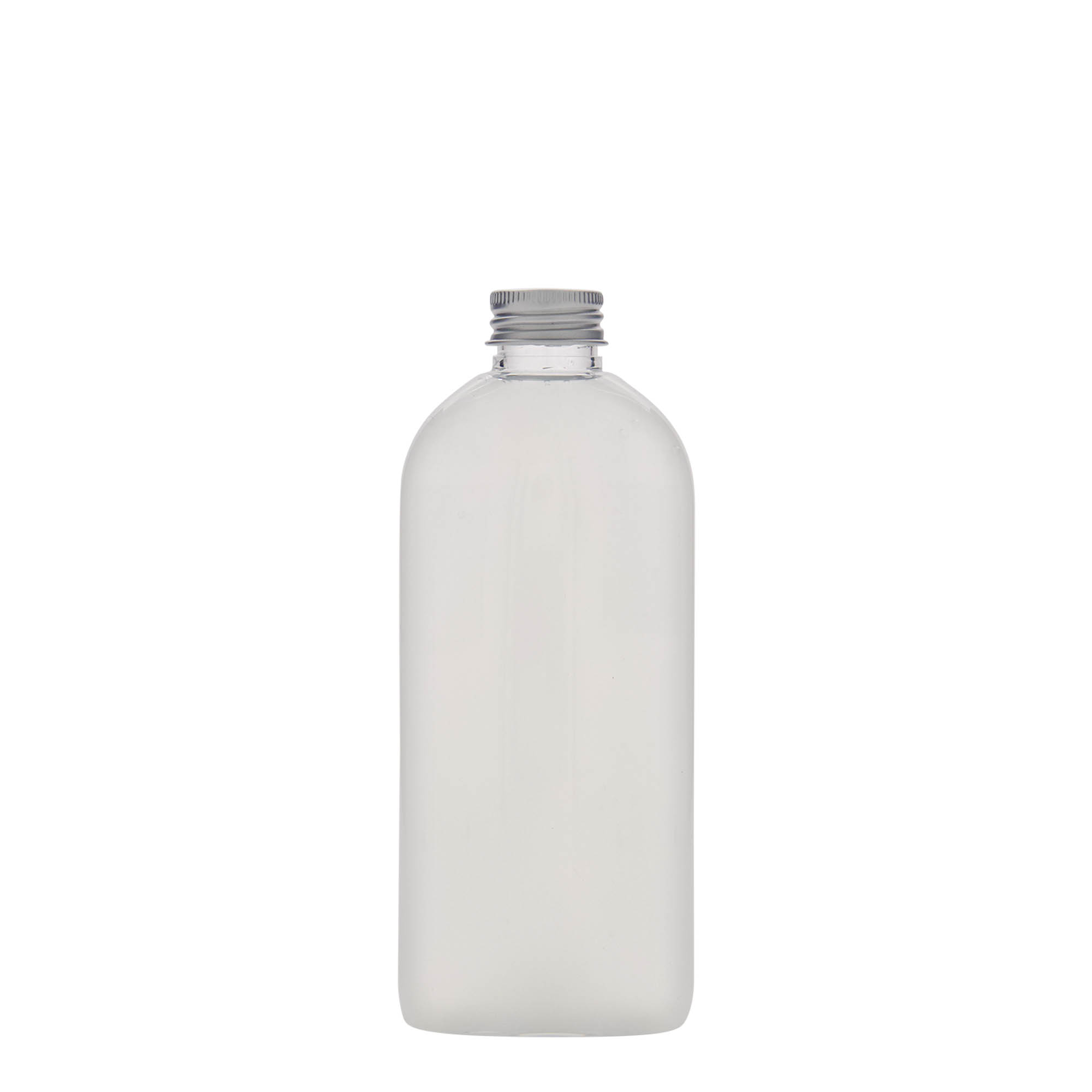250 ml PET-flaske 'Iris', oval, plast, åpning: 24/410