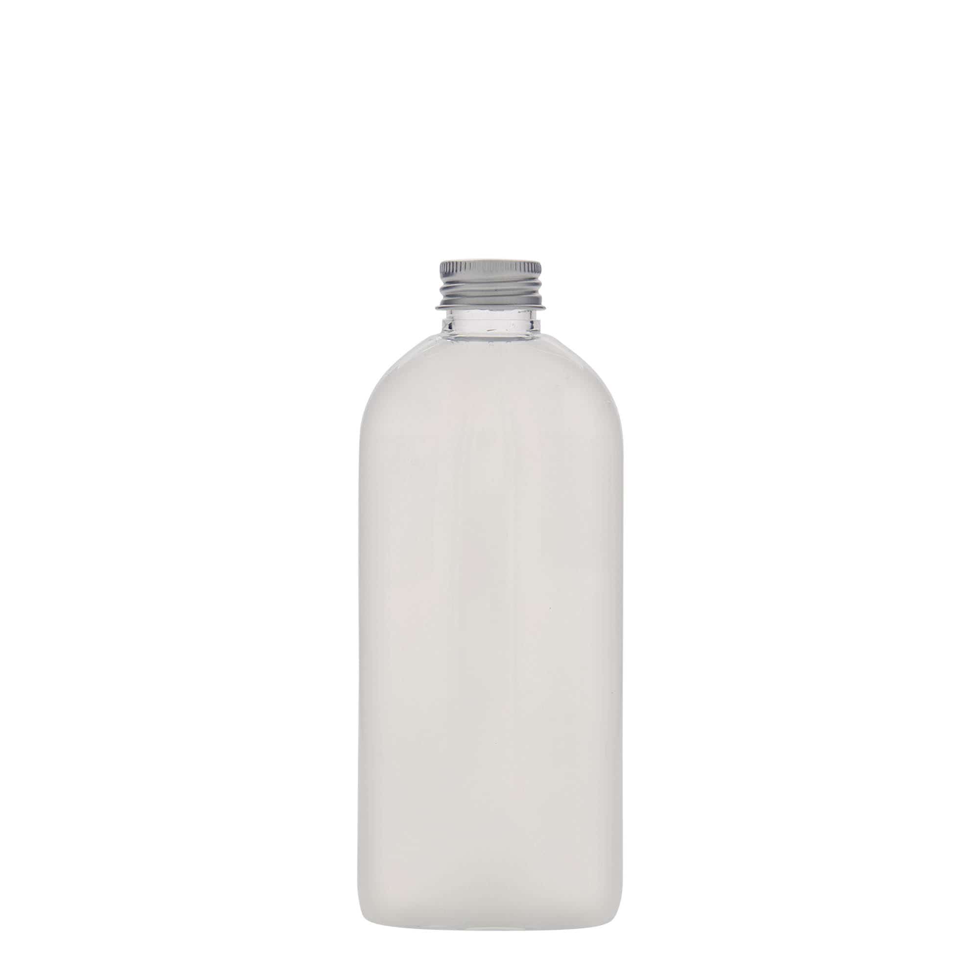 250 ml PET-flaske 'Iris', oval, plast, åpning: 24/410