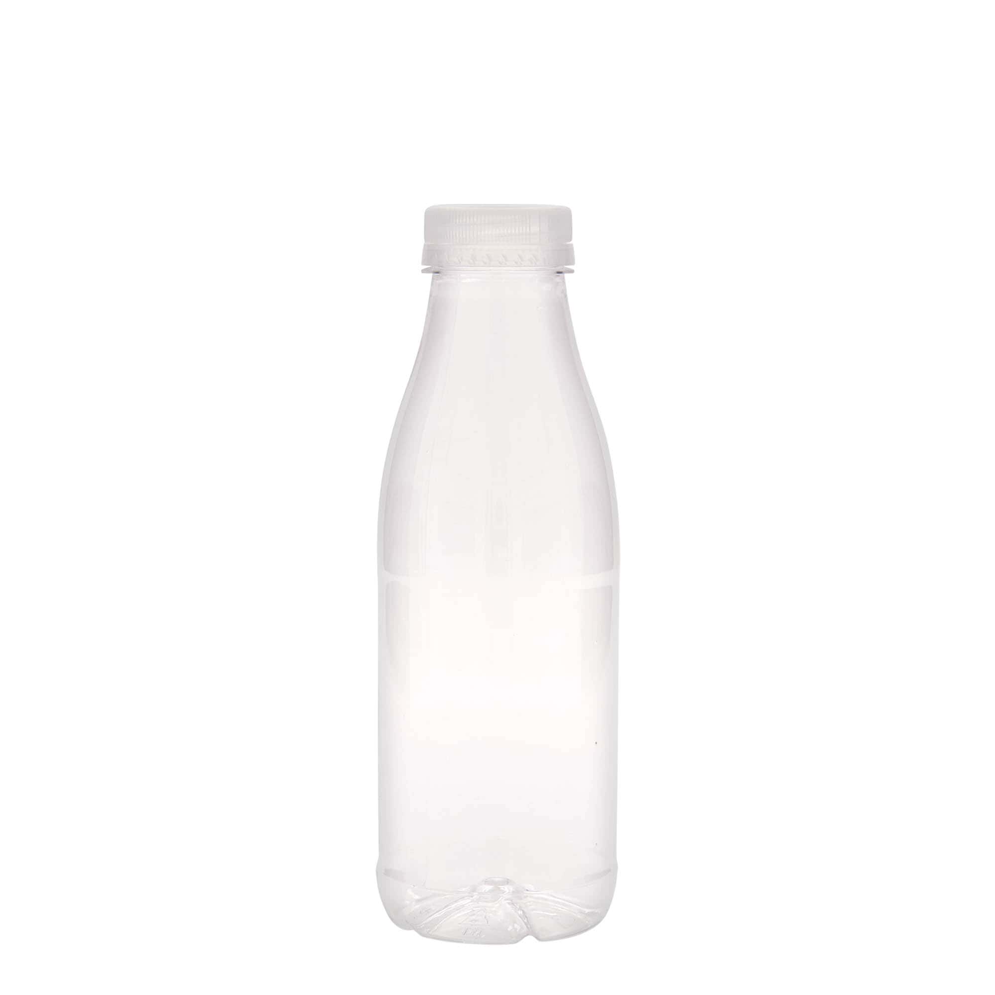 500 ml PET-flaske 'Melk og Juice', plast, åpning: 38 mm
