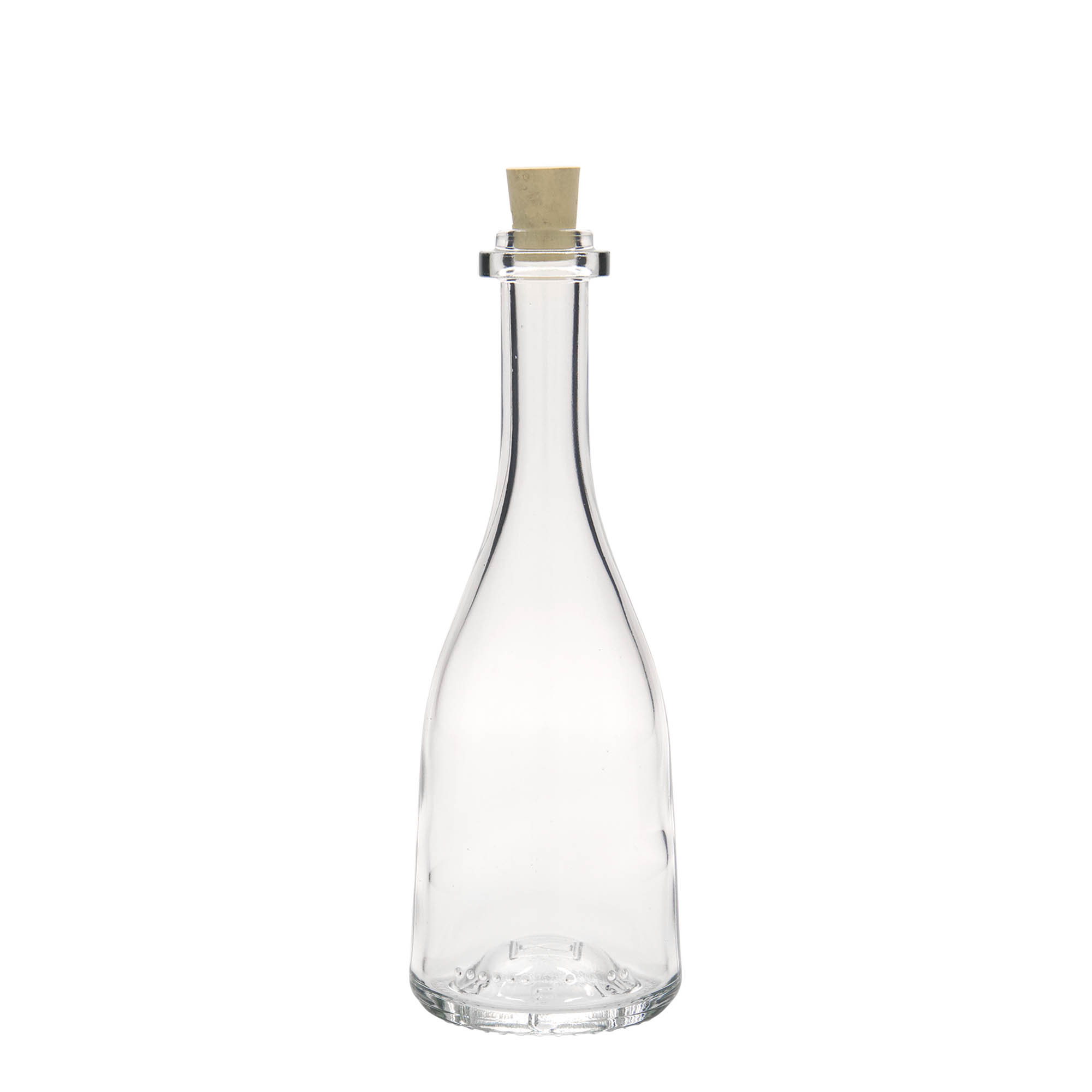 200 ml glassflaske 'Rustica', åpning: kork