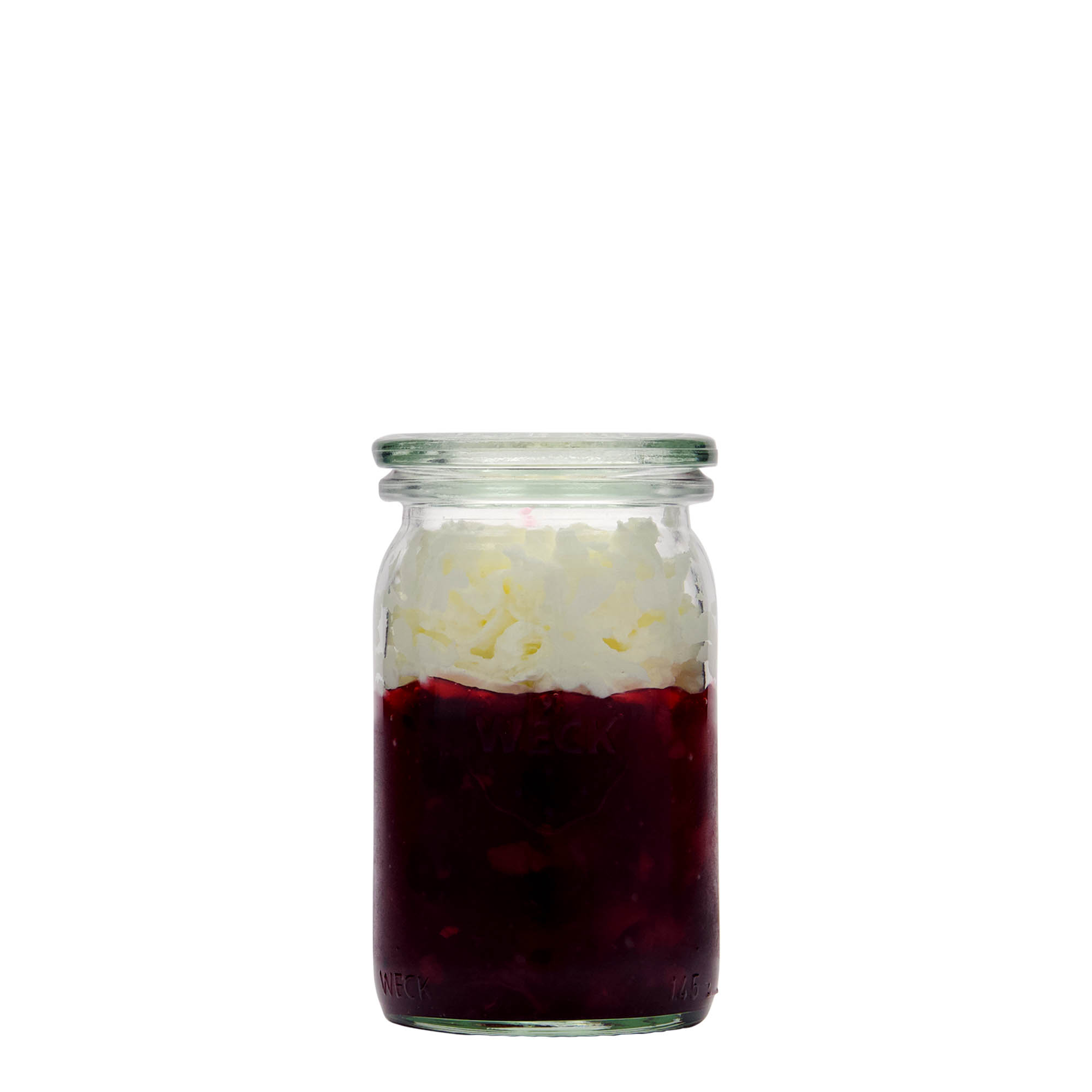 145 ml WECK-sylinderglass, åpning: rund kant 145 ml WECK-sylinderglass, åpning: rund kant