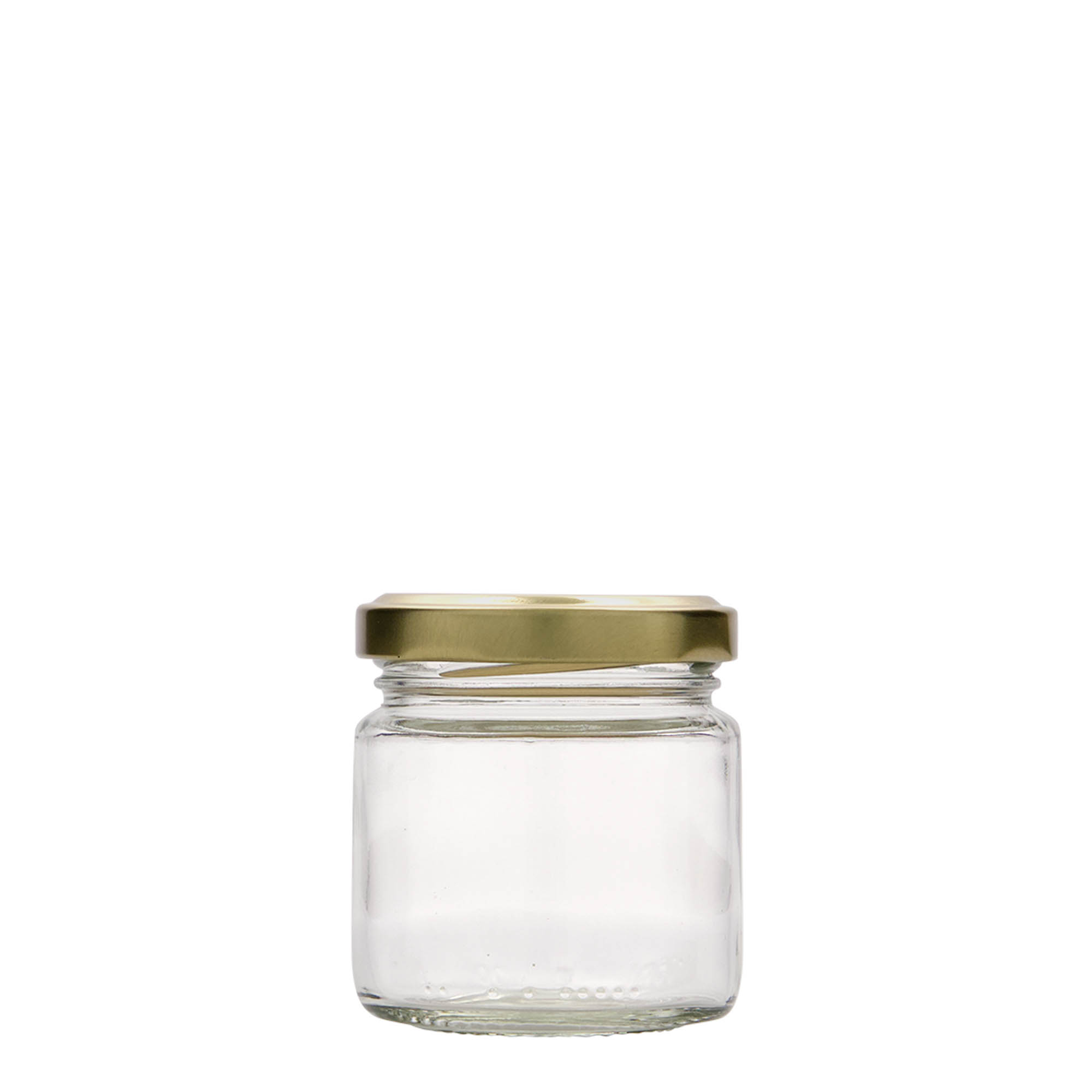 106 ml rundt glass, åpning: twist-off (TO 53)