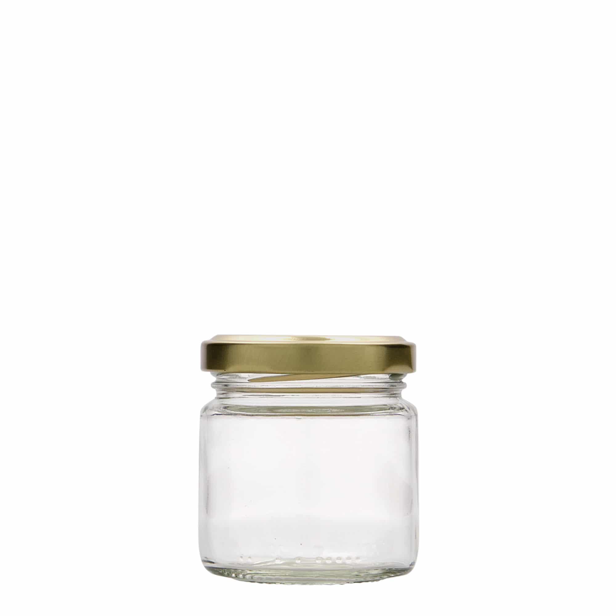 106 ml rundt glass, åpning: twist-off (TO 53)