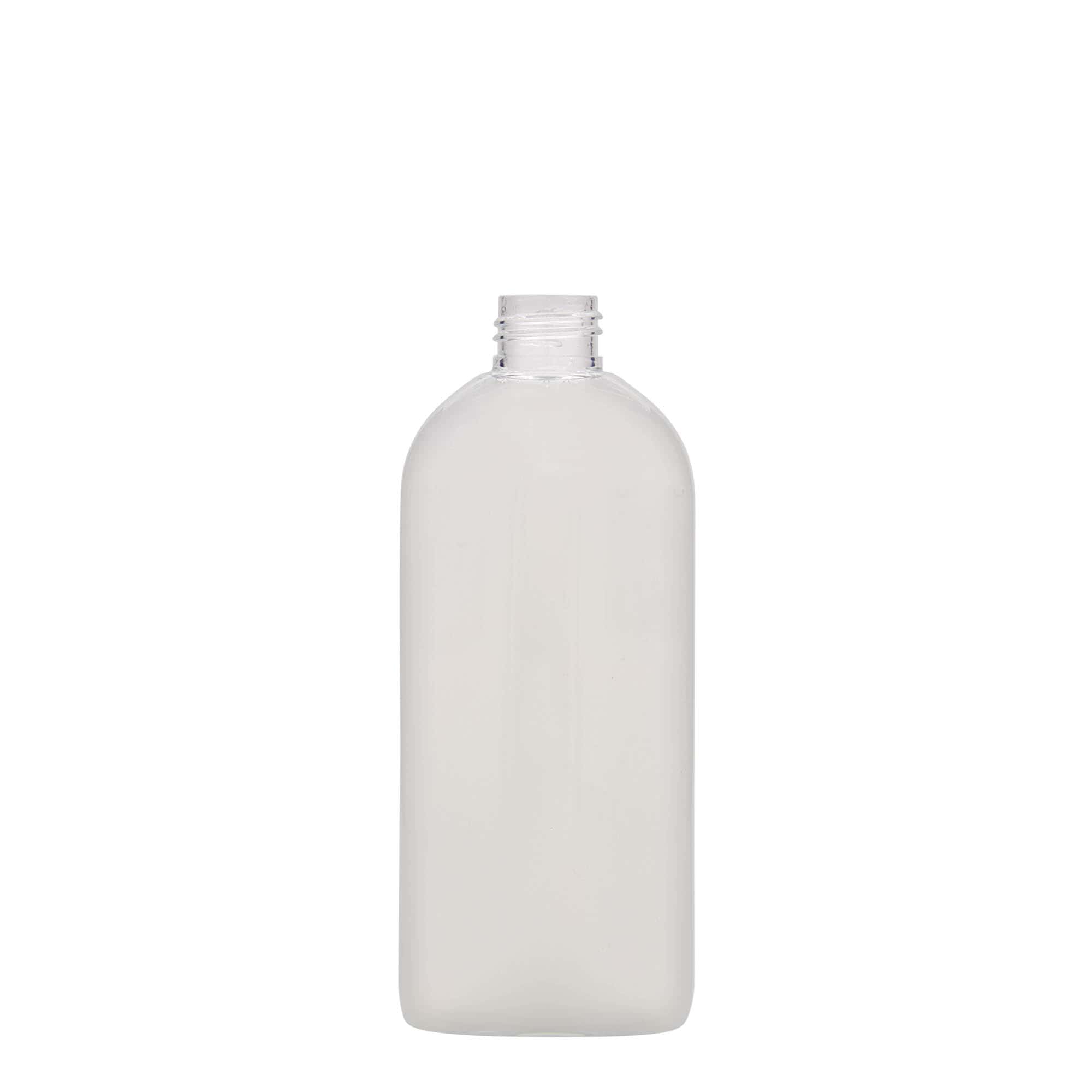 250 ml PET-flaske 'Iris', oval, plast, åpning: 24/410 250 ml PET-flaske 'Iris', oval, plast, åpning: 24/410