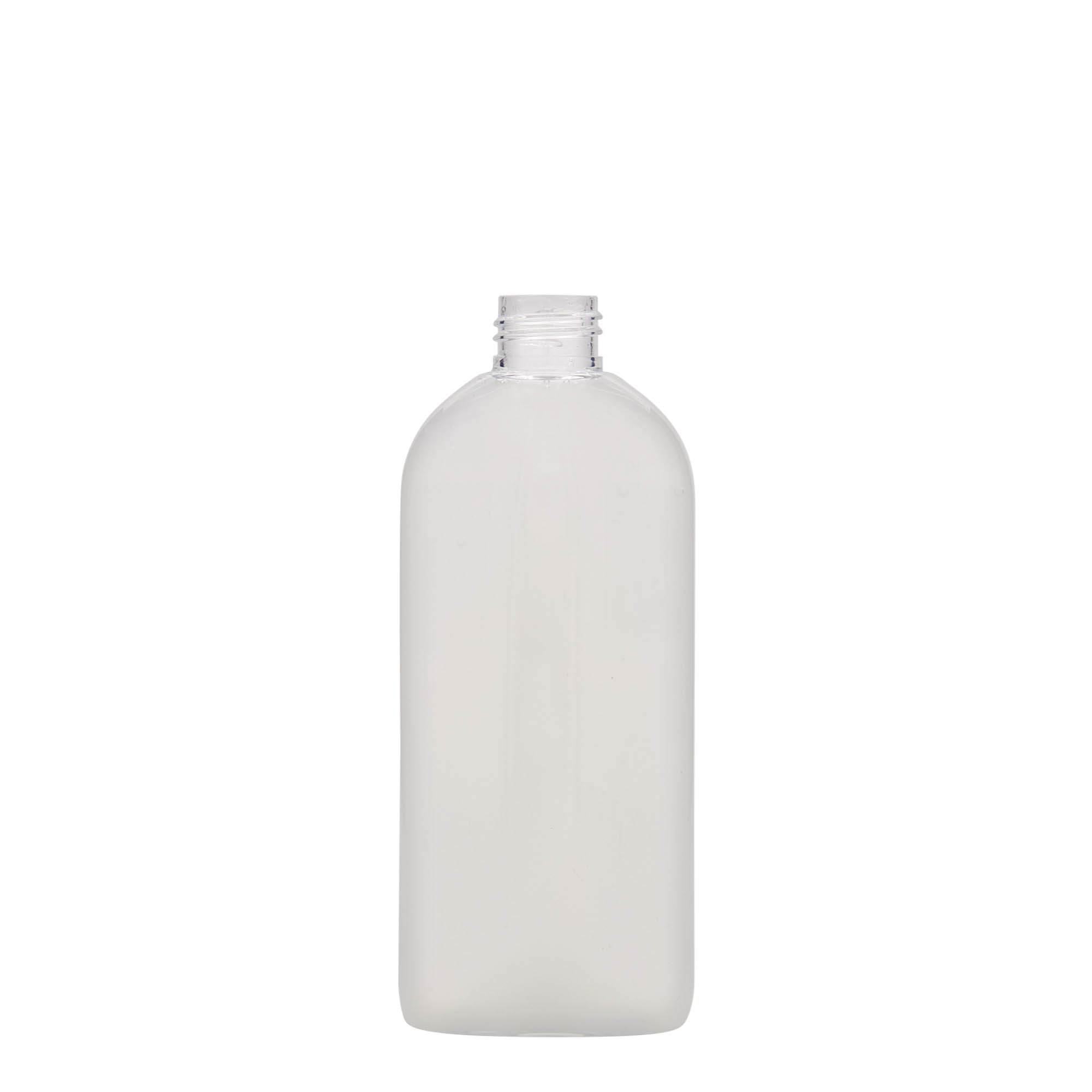 250 ml PET-flaske 'Iris', oval, plast, åpning: 24/410
