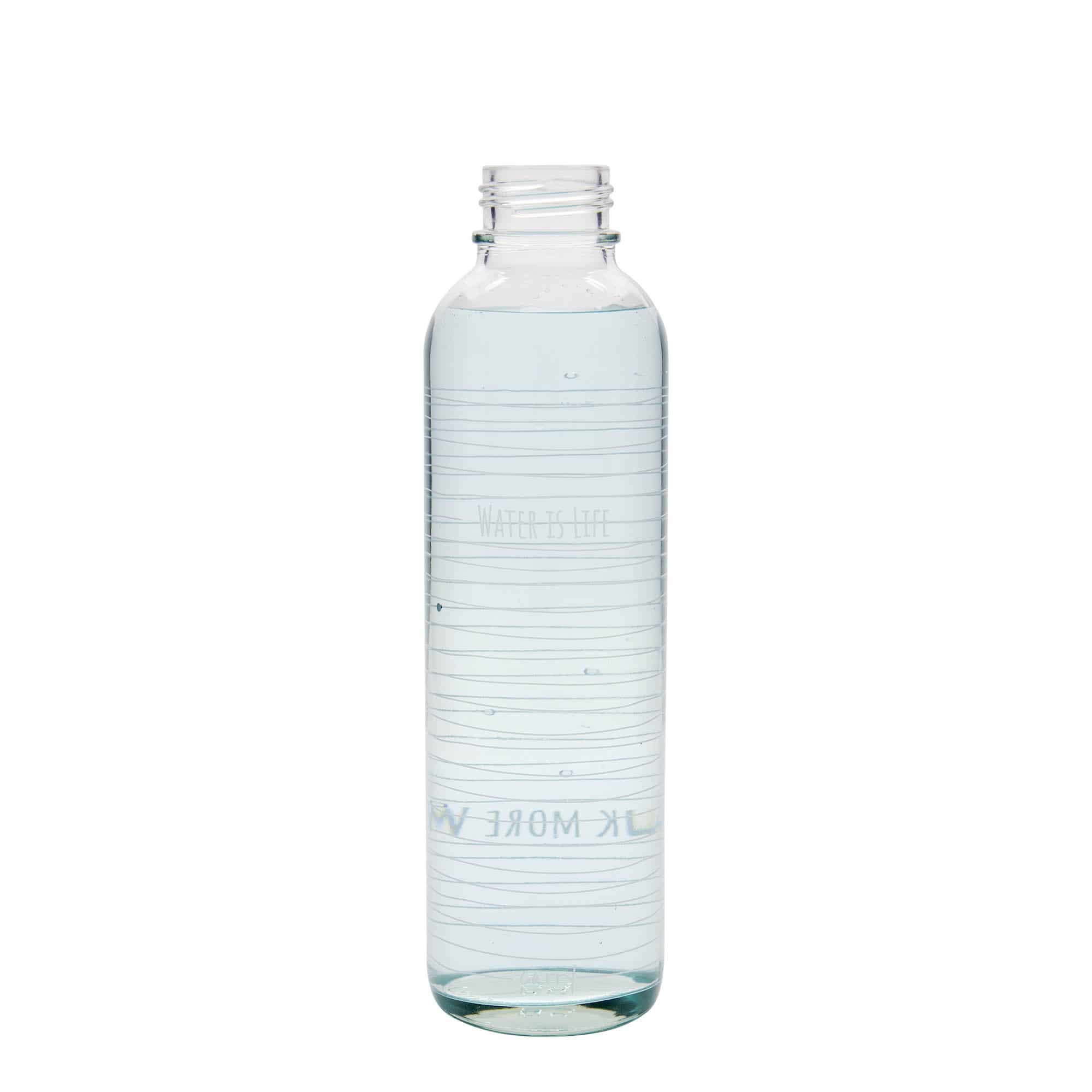 700 ml drikkeflaske CARRY Bottle, motiv: Water is Life, åpning: Skrulokk