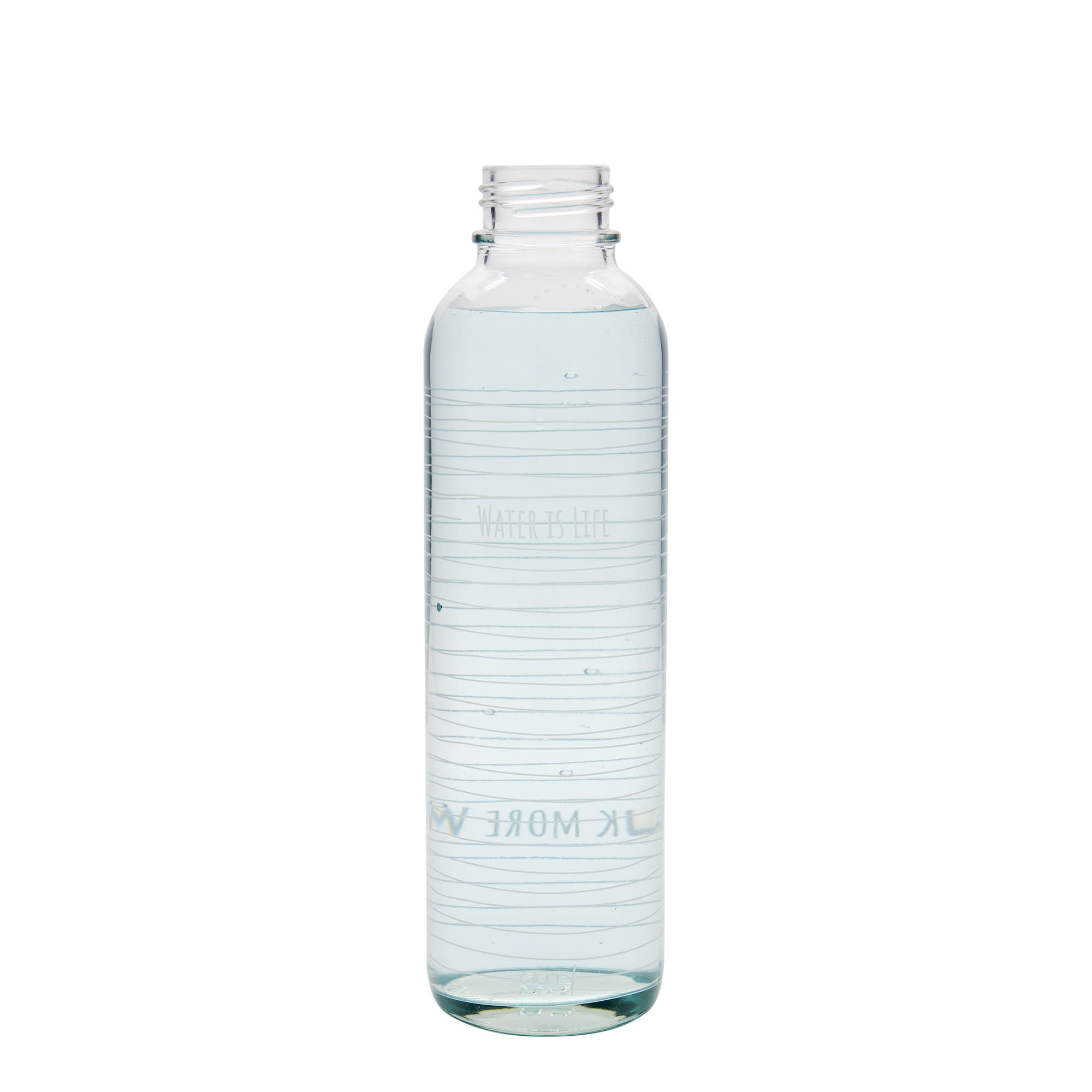700 ml drikkeflaske CARRY Bottle 'Water is Life', åpning: skrukork