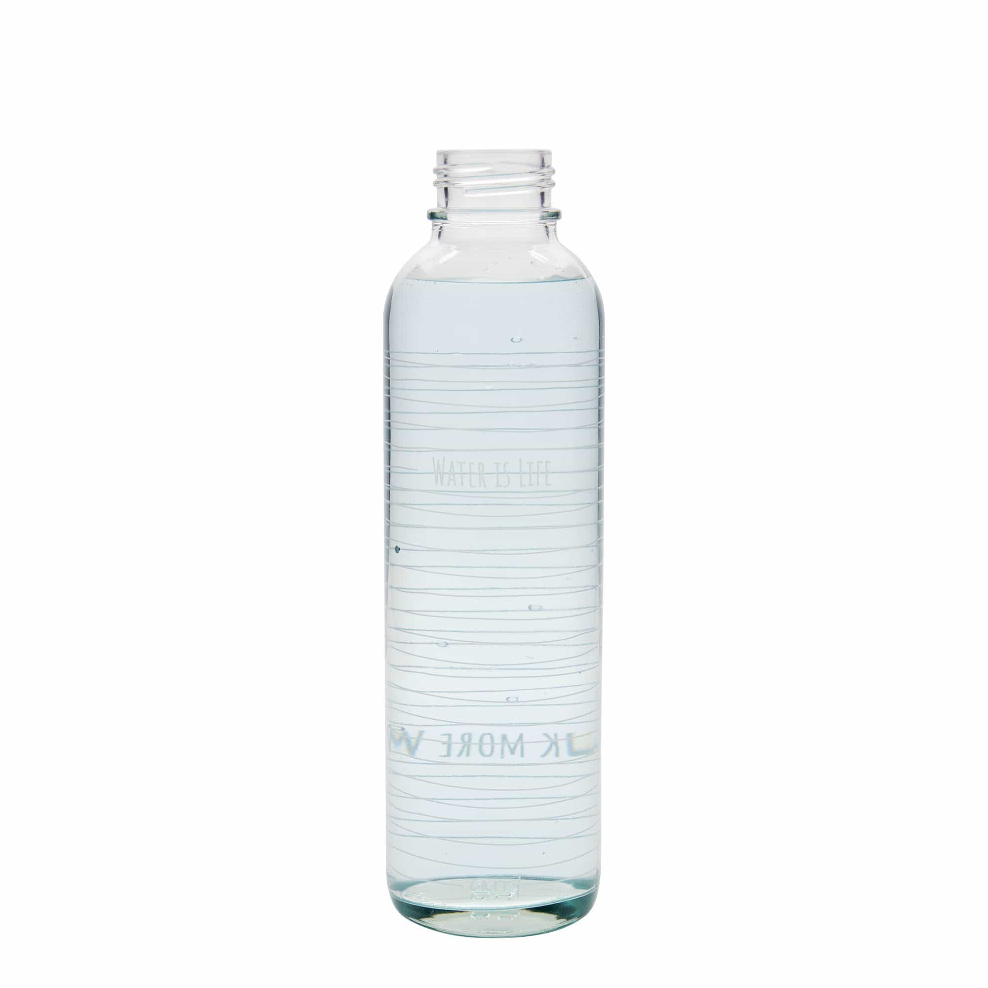 700 ml drikkeflaske CARRY Bottle 'Water is Life', åpning: skrukork