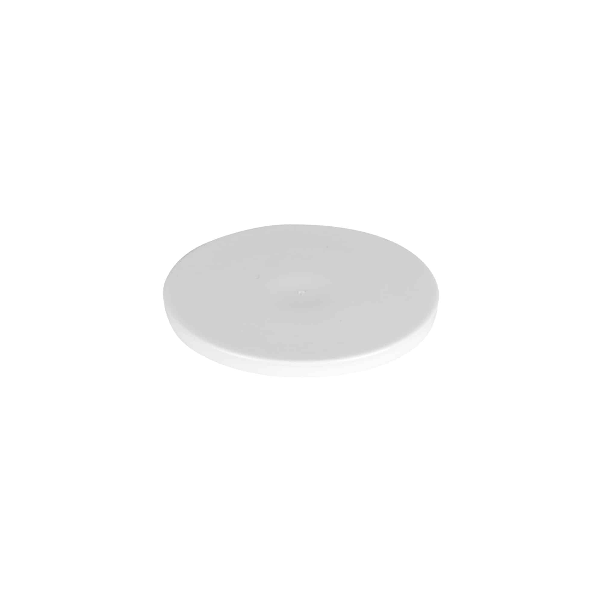 Dekkskive for 30 ml 'Bianca', PP-plast, hvit