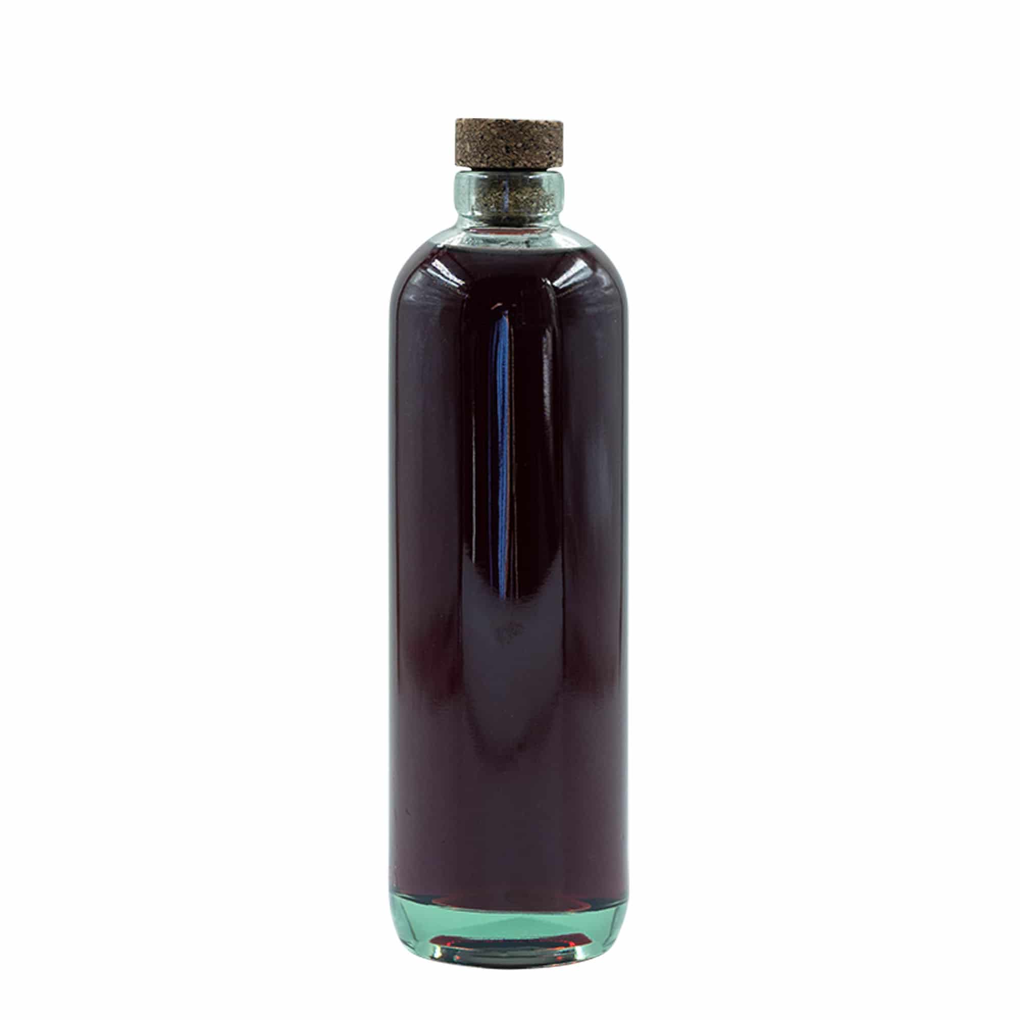 700 ml glassflaske 'Pilot', åpning: kork