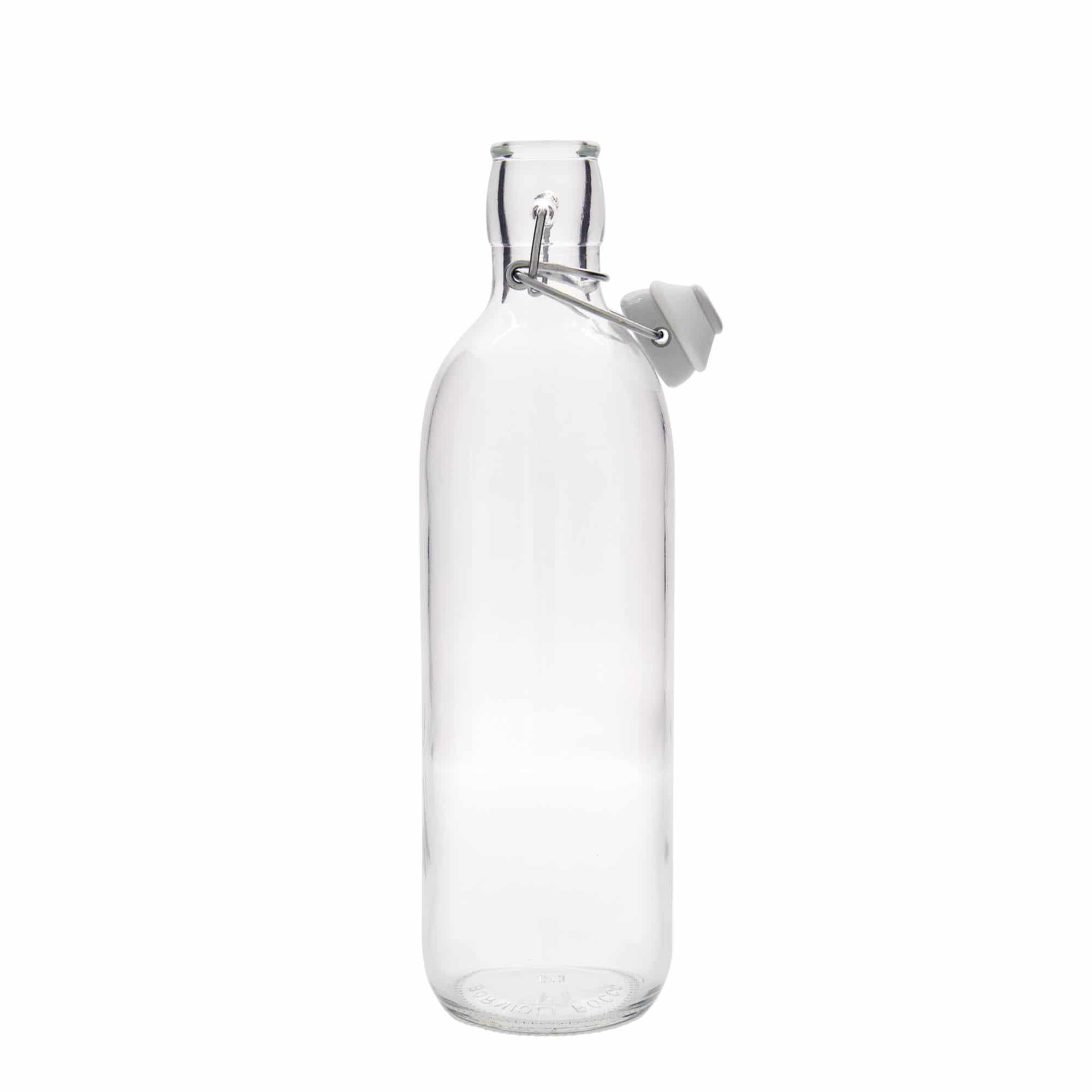 1000 ml glassflaske "Emilia", åpning: Bøylelokk 1000 ml glassflaske "Emilia", åpning: Bøylelokk
