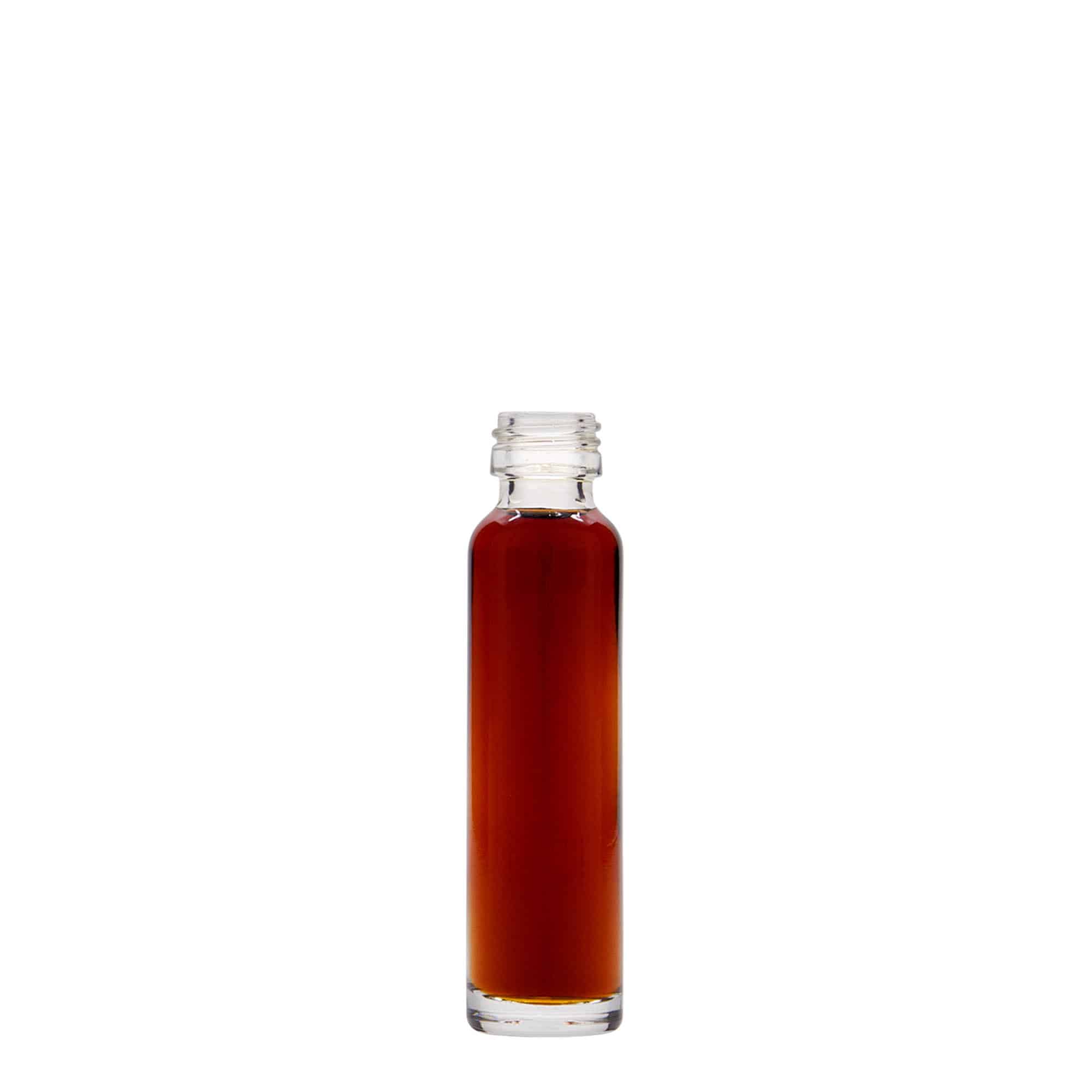 20 ml krusflaske, glass, åpning: PP 18