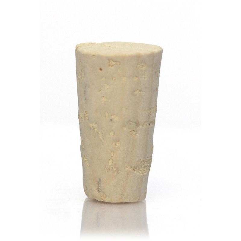 Spiss kork 9-12 x 22, presskork, beige, for åpning: Kork