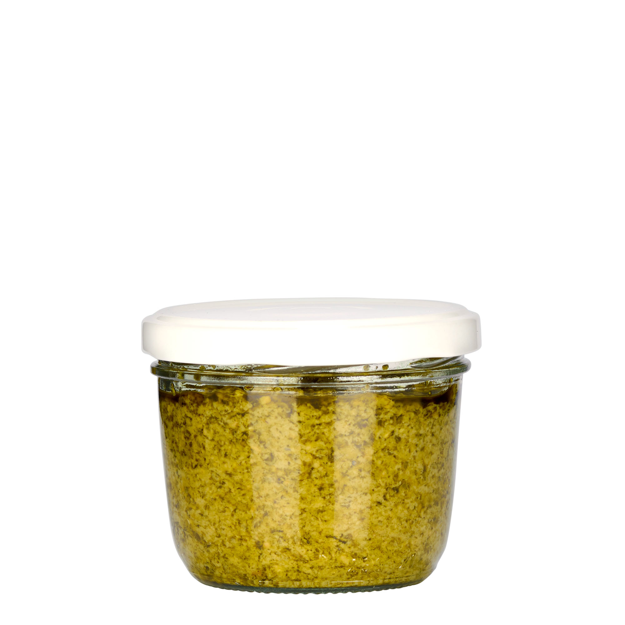 230 ml konisk oppbevaringsglass, åpning: Twist-Off (TO 82)