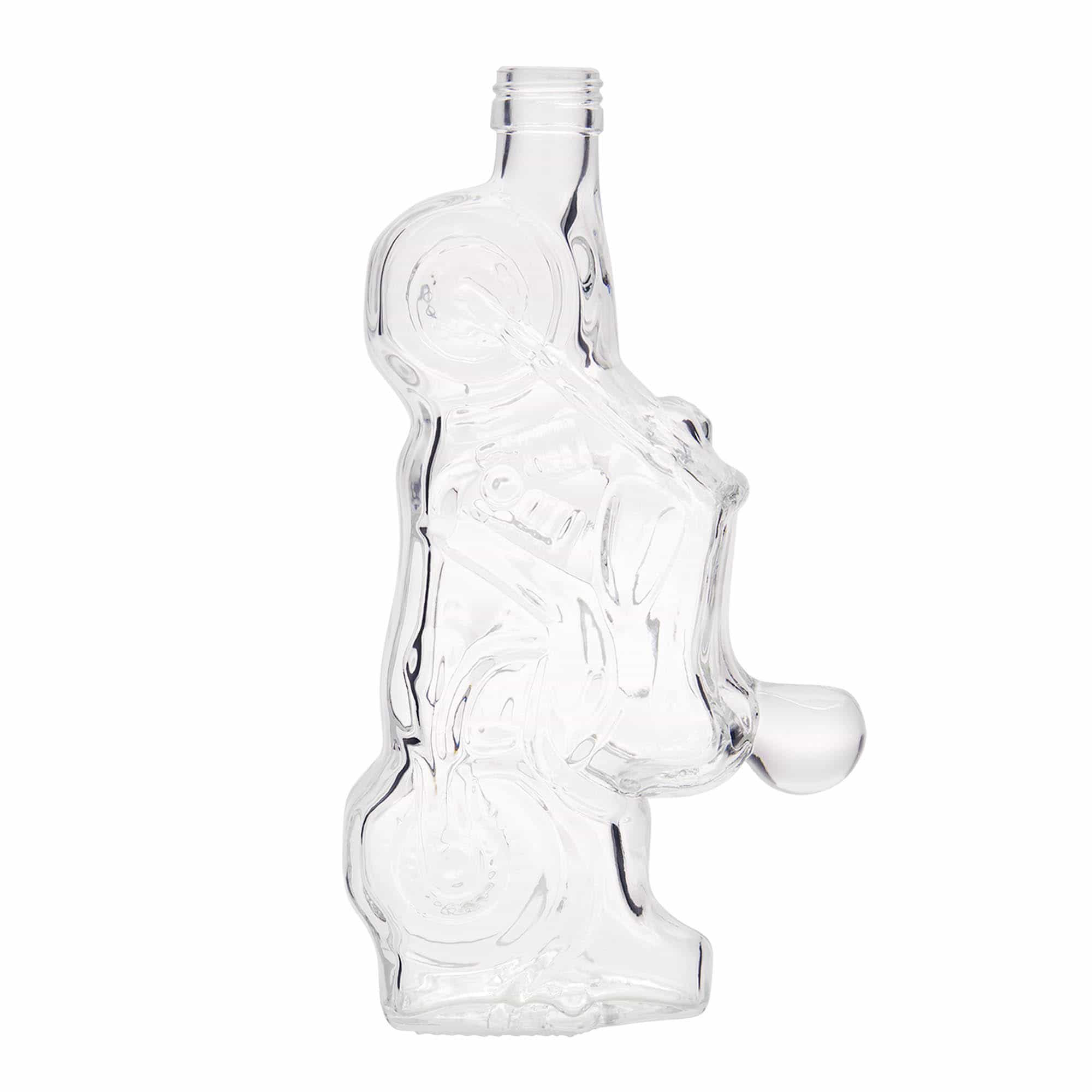 350 ml glassflaske "Motorsykkel", åpning: PP 28 350 ml glassflaske "Motorsykkel", åpning: PP 28