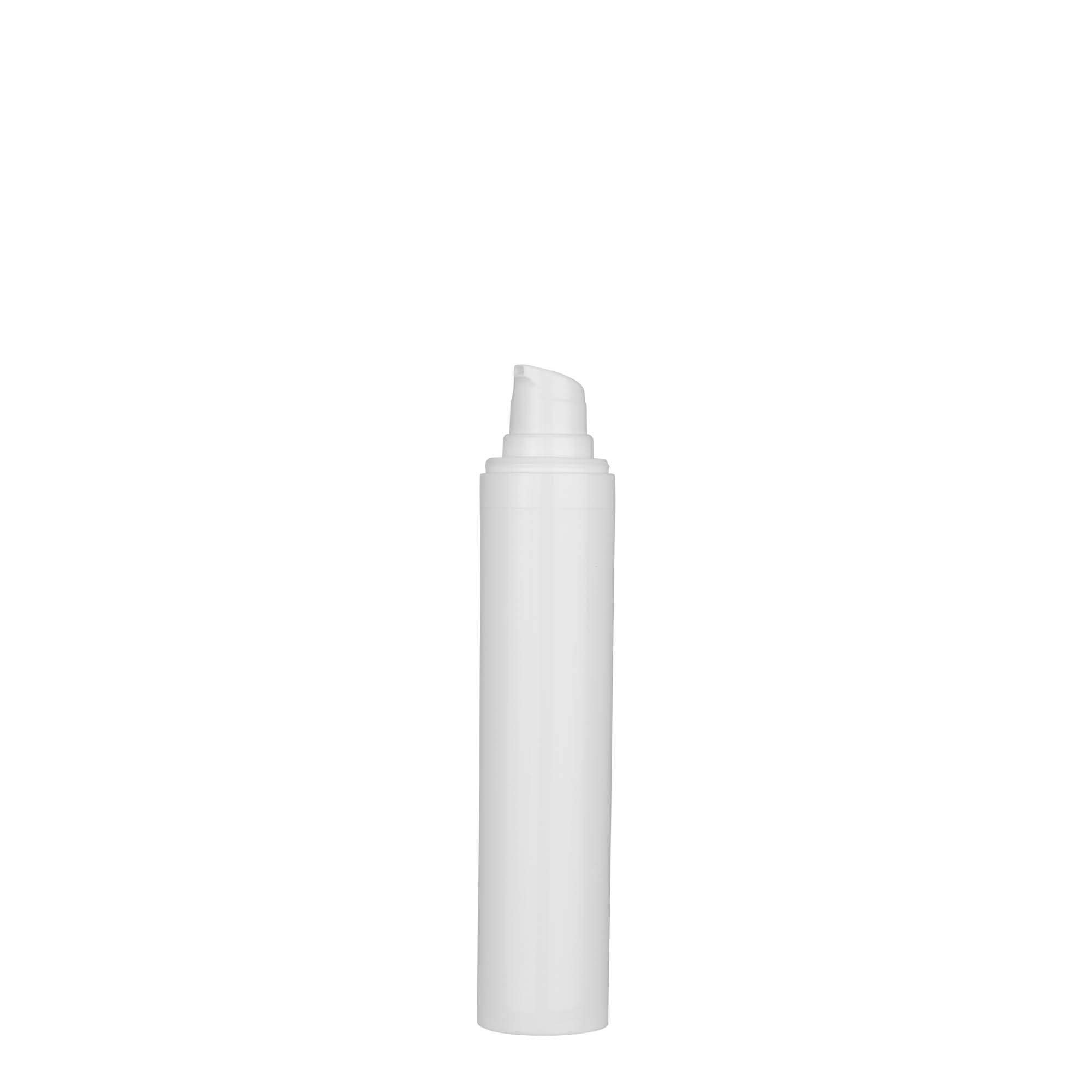 50 ml luftfri dispenser 'Micro', PP-plast, hvit 50 ml luftfri dispenser 'Micro', PP-plast, hvit