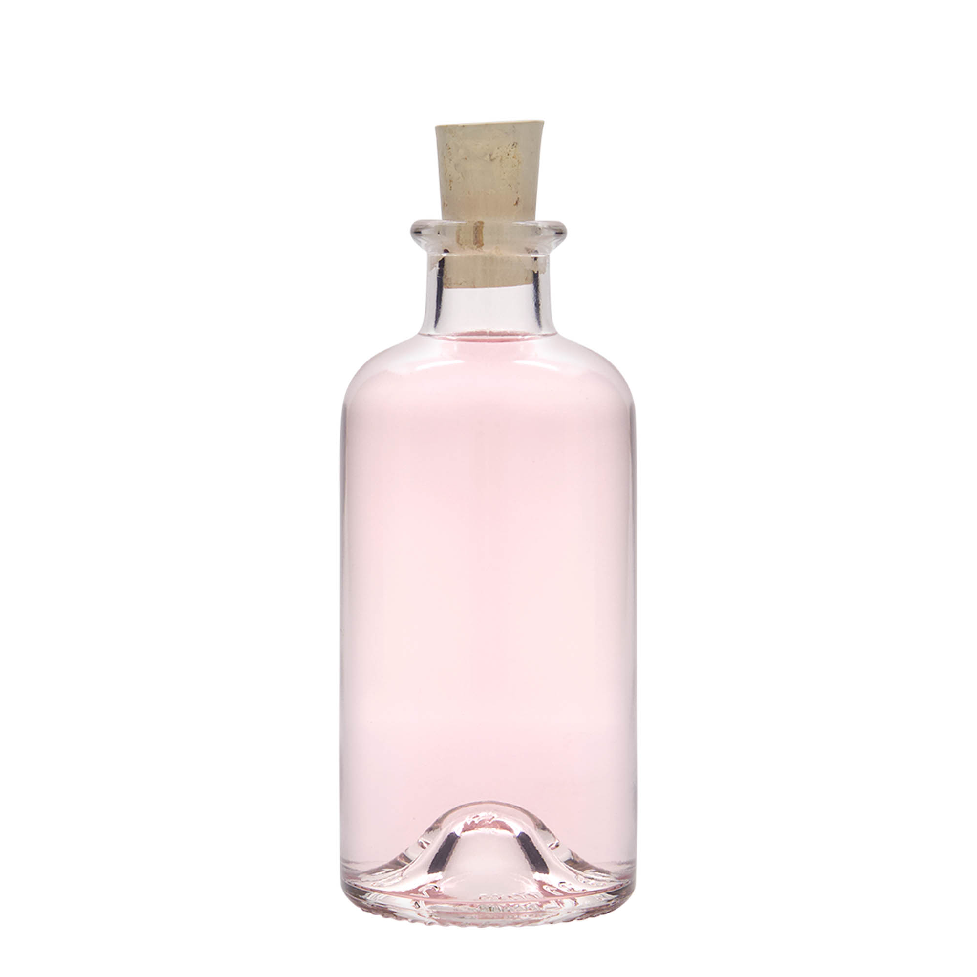 200 ml glassflaske apotek, åpning: kork