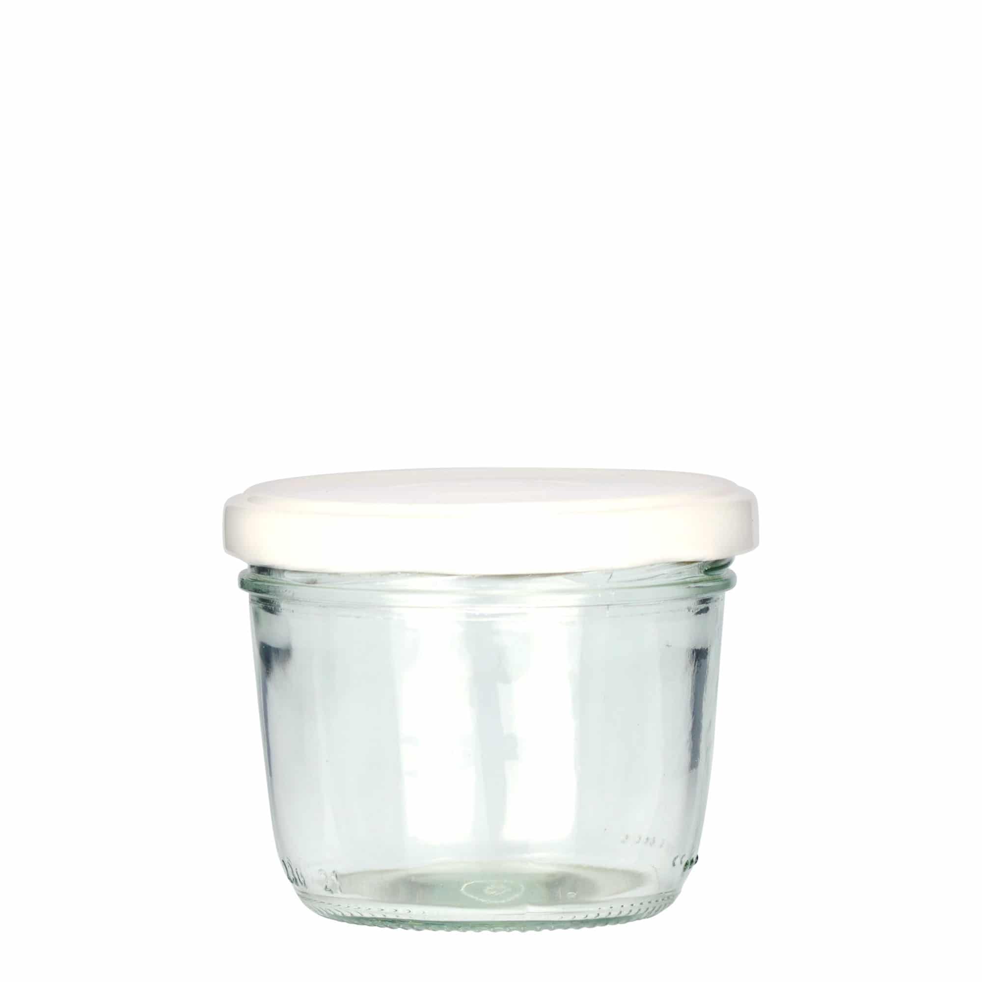 230 ml konisk oppbevaringsglass, åpning: Twist-Off (TO 82)