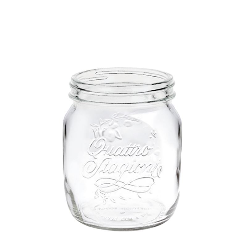 700 ml glass 'Quattro Stagioni', åpning: skrukork