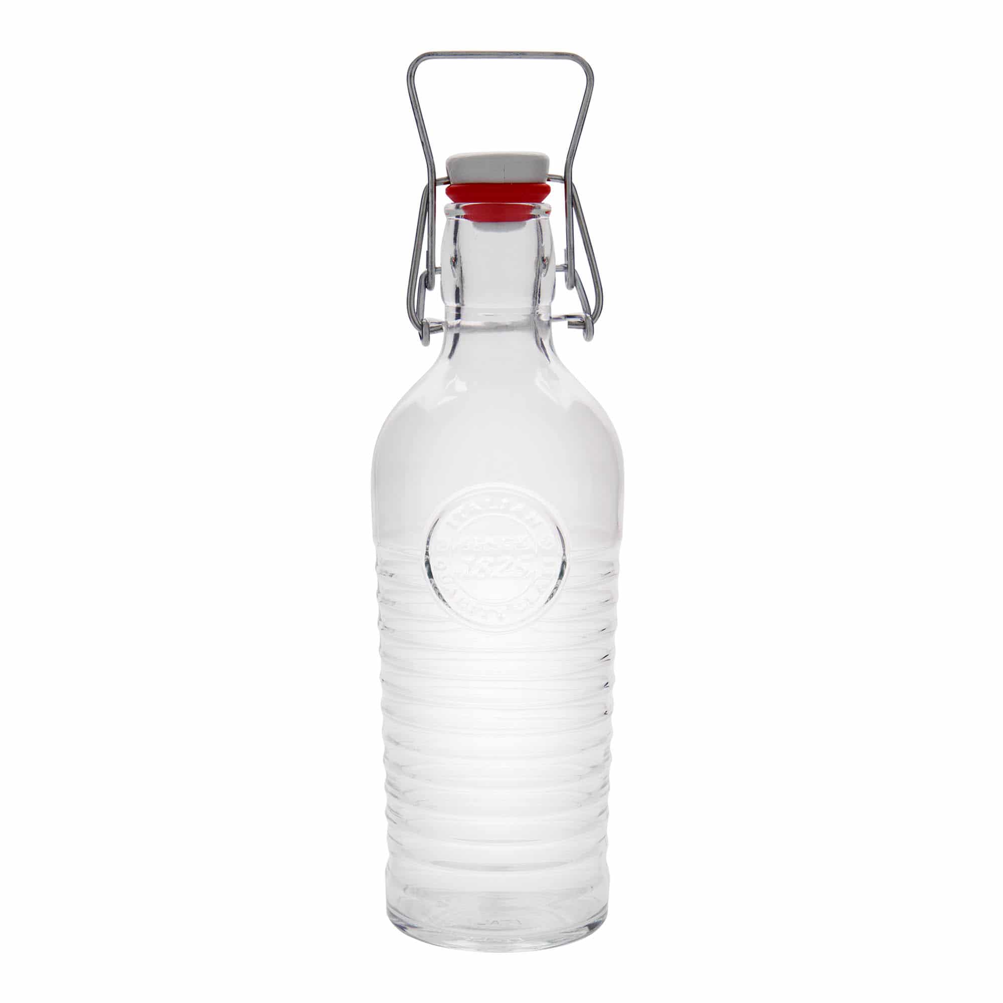 750 ml glassflaske "Officina 1825", åpning: Bøylelokk