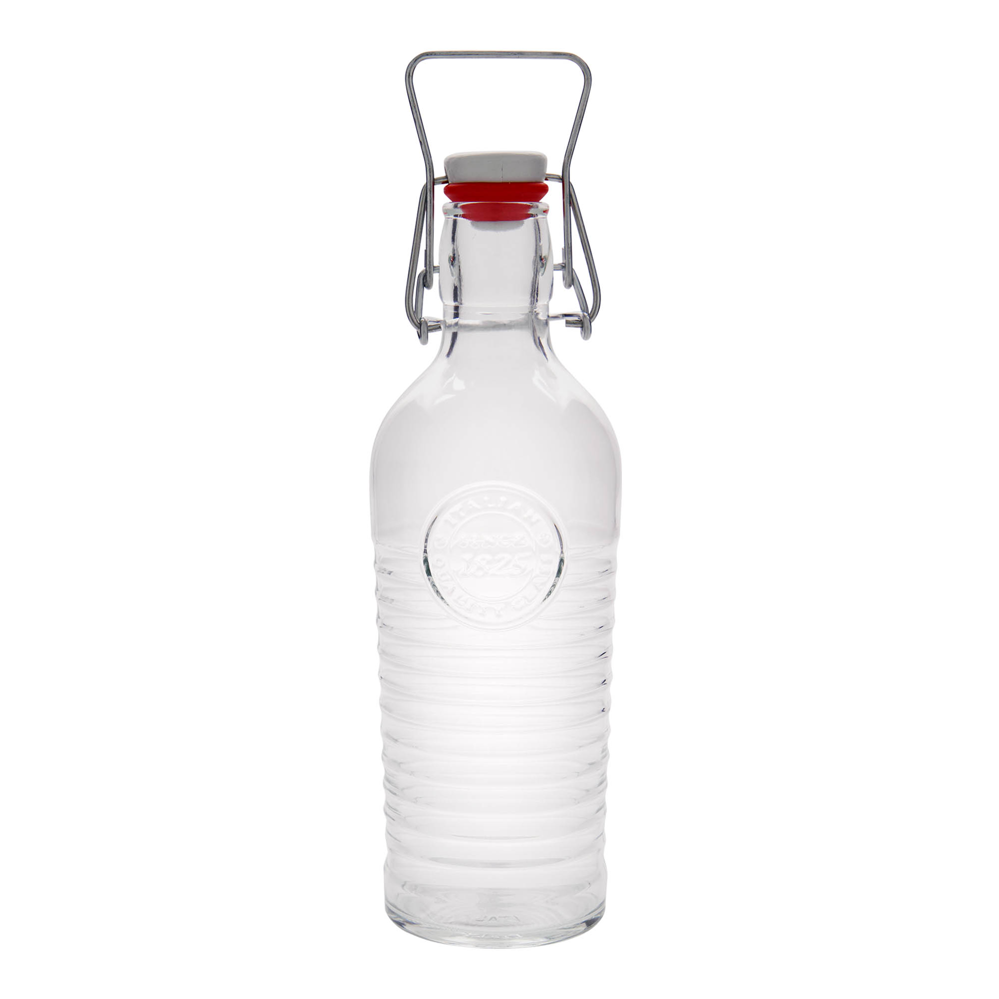 750 ml glassflaske 'Officina 1825', åpning: patentkork