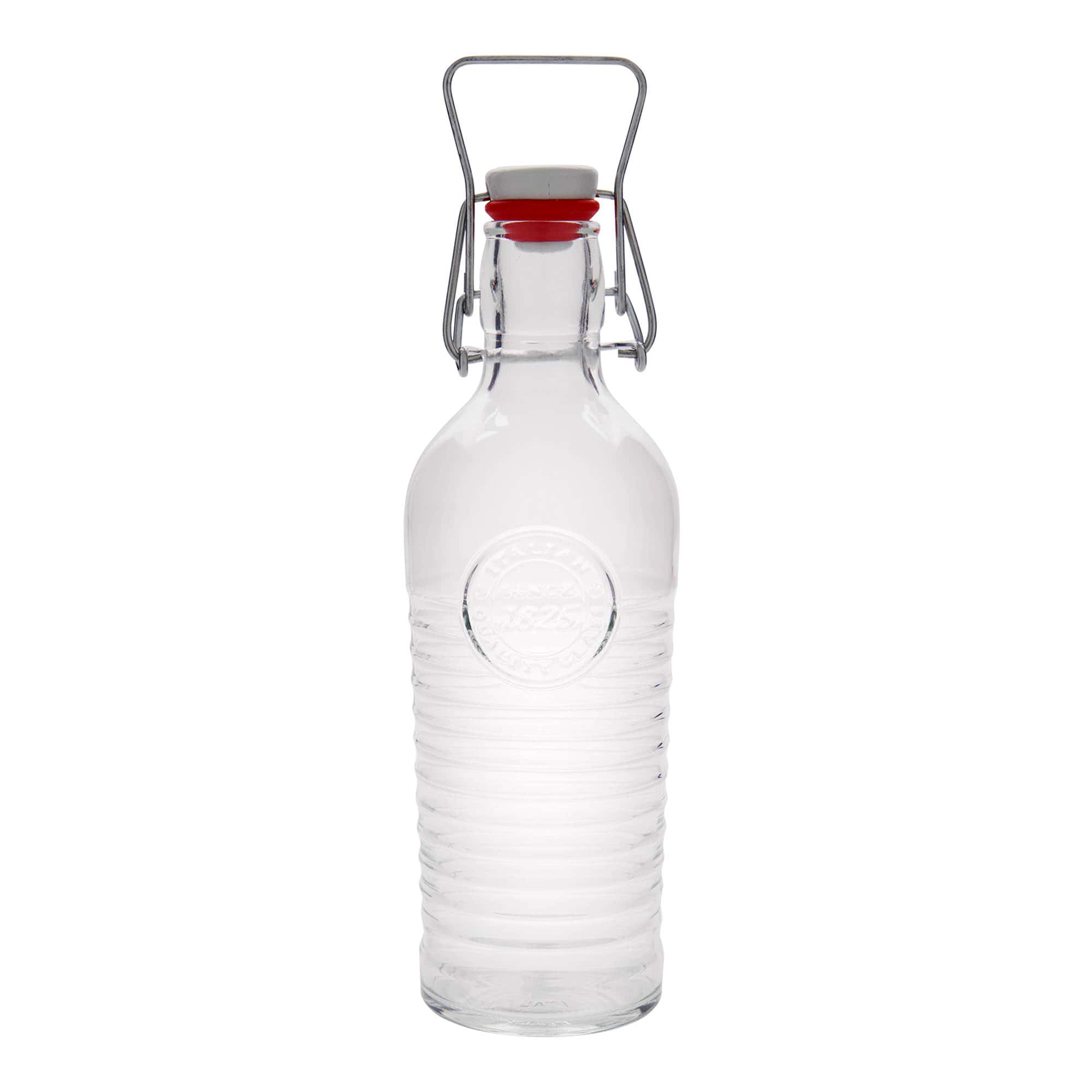 750 ml glassflaske 'Officina 1825', åpning: patentkork